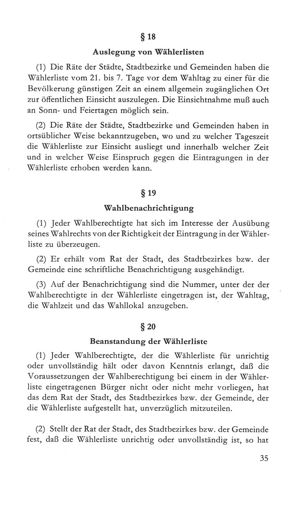 Volkskammer (VK) der Deutschen Demokratischen Republik (DDR) 5. Wahlperiode 1967-1971, Seite 35 (VK. DDR 5. WP. 1967-1971, S. 35)