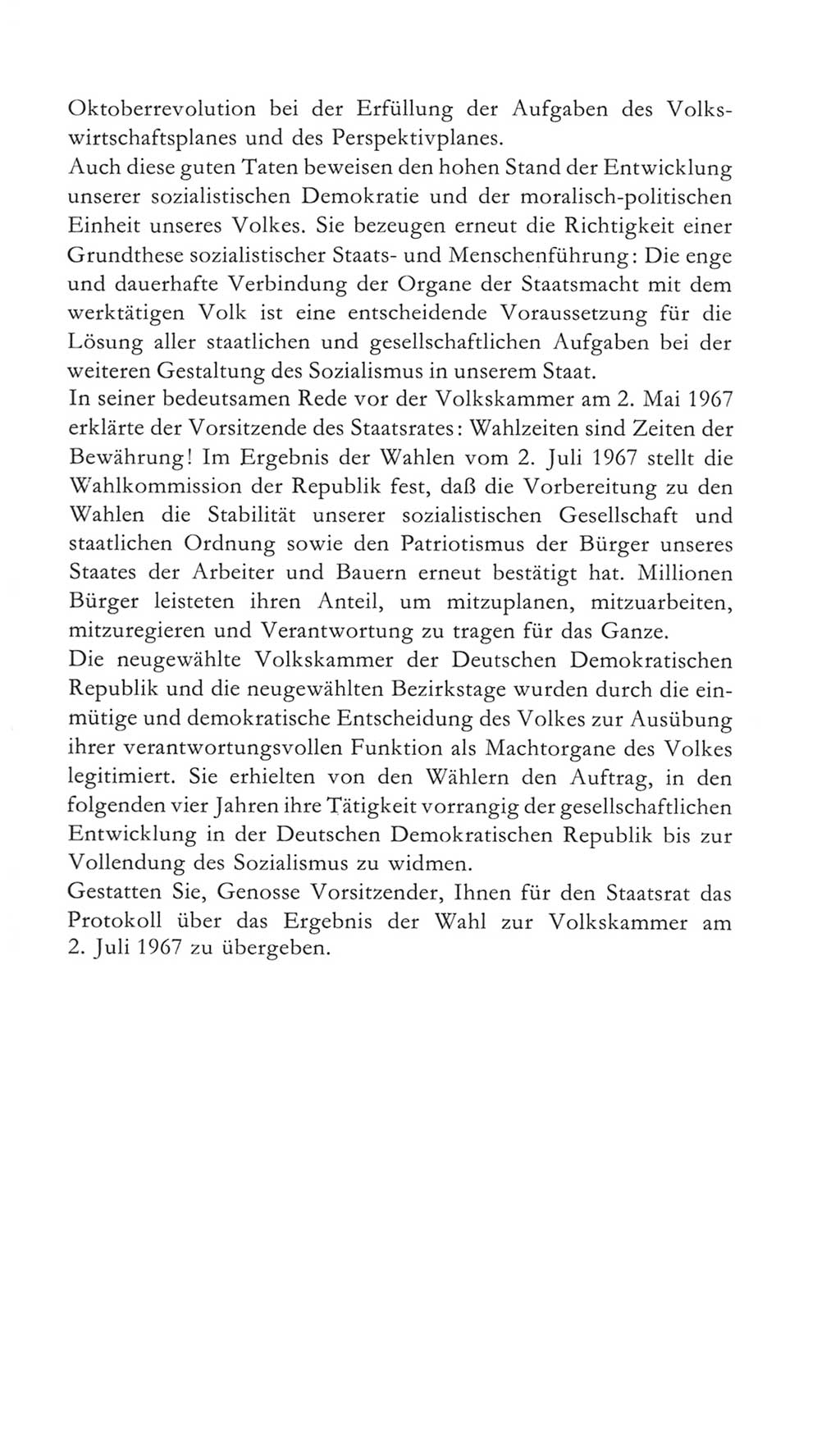 Volkskammer (VK) der Deutschen Demokratischen Republik (DDR) 5. Wahlperiode 1967-1971, Seite 93 (VK. DDR 5. WP. 1967-1971, S. 93)