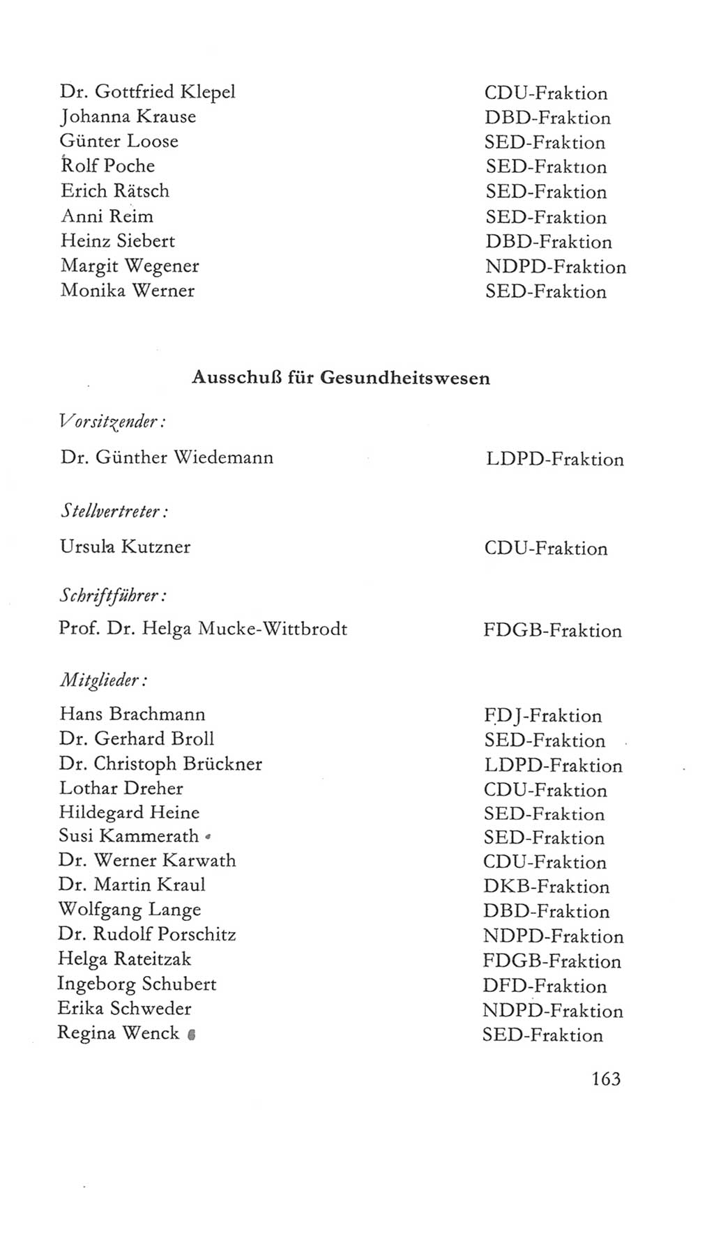 Volkskammer (VK) der Deutschen Demokratischen Republik (DDR) 5. Wahlperiode 1967-1971, Seite 163 (VK. DDR 5. WP. 1967-1971, S. 163)