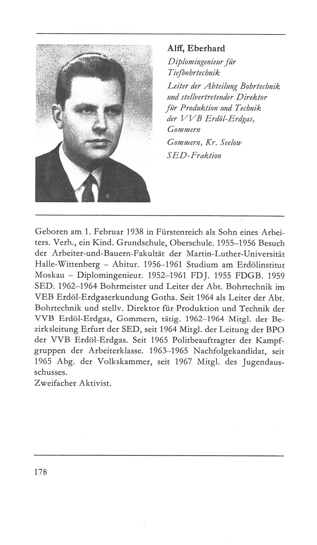 Volkskammer (VK) der Deutschen Demokratischen Republik (DDR) 5. Wahlperiode 1967-1971, Seite 178 (VK. DDR 5. WP. 1967-1971, S. 178)