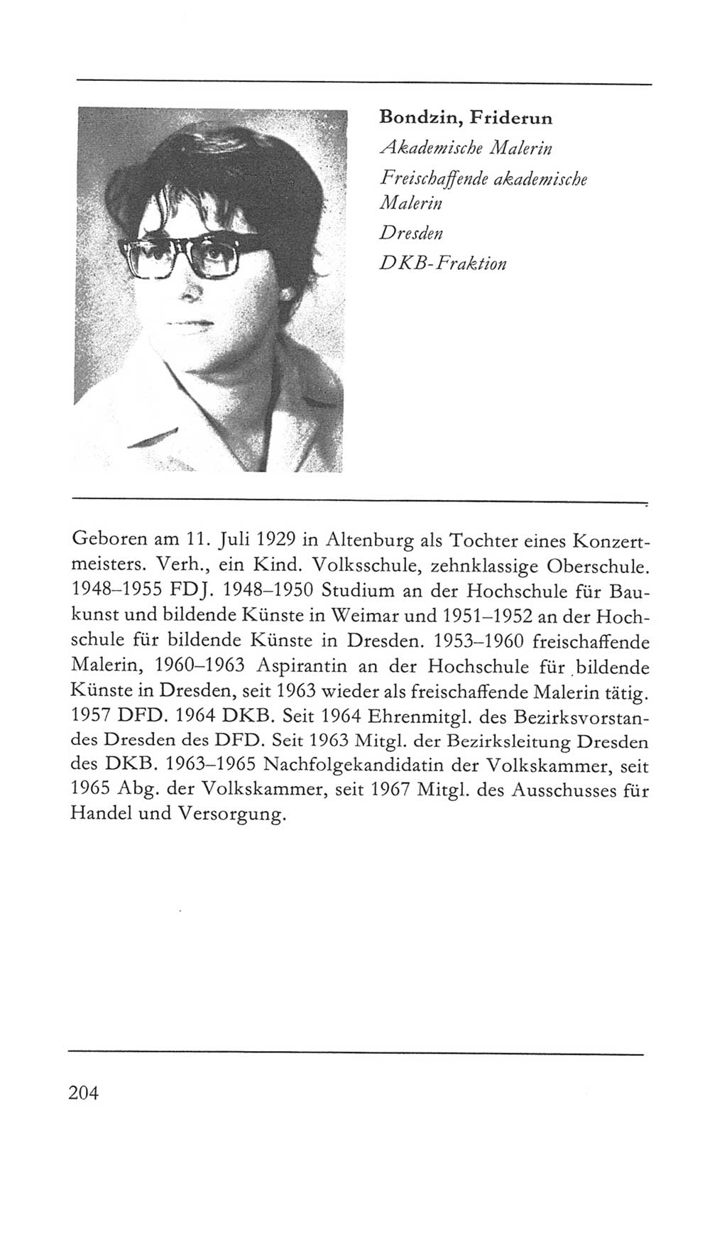 Volkskammer (VK) der Deutschen Demokratischen Republik (DDR) 5. Wahlperiode 1967-1971, Seite 204 (VK. DDR 5. WP. 1967-1971, S. 204)