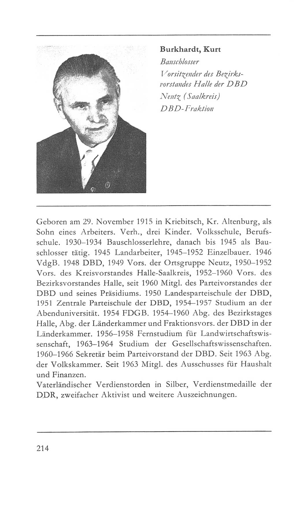 Volkskammer (VK) der Deutschen Demokratischen Republik (DDR) 5. Wahlperiode 1967-1971, Seite 214 (VK. DDR 5. WP. 1967-1971, S. 214)