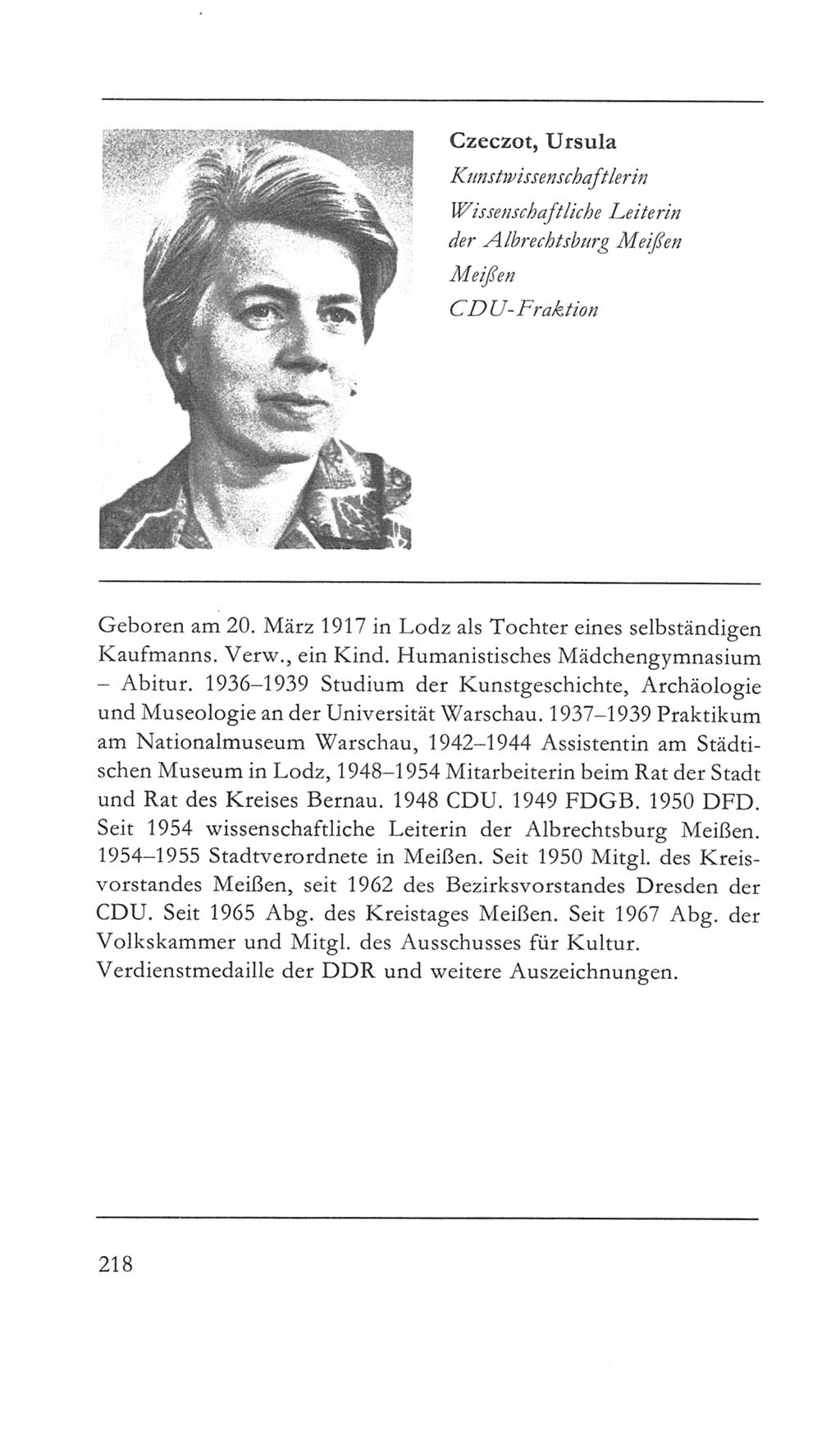Volkskammer (VK) der Deutschen Demokratischen Republik (DDR) 5. Wahlperiode 1967-1971, Seite 218 (VK. DDR 5. WP. 1967-1971, S. 218)