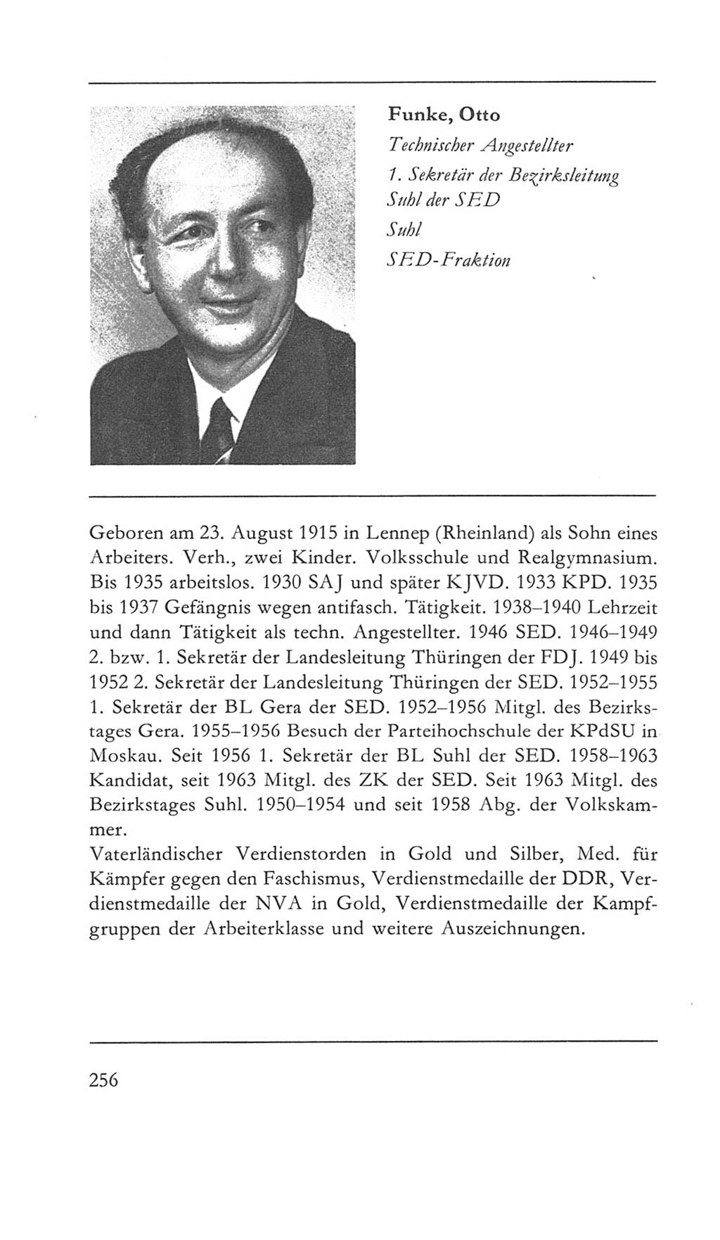 Volkskammer (VK) der Deutschen Demokratischen Republik (DDR) 5. Wahlperiode 1967-1971, Seite 256 (VK. DDR 5. WP. 1967-1971, S. 256)