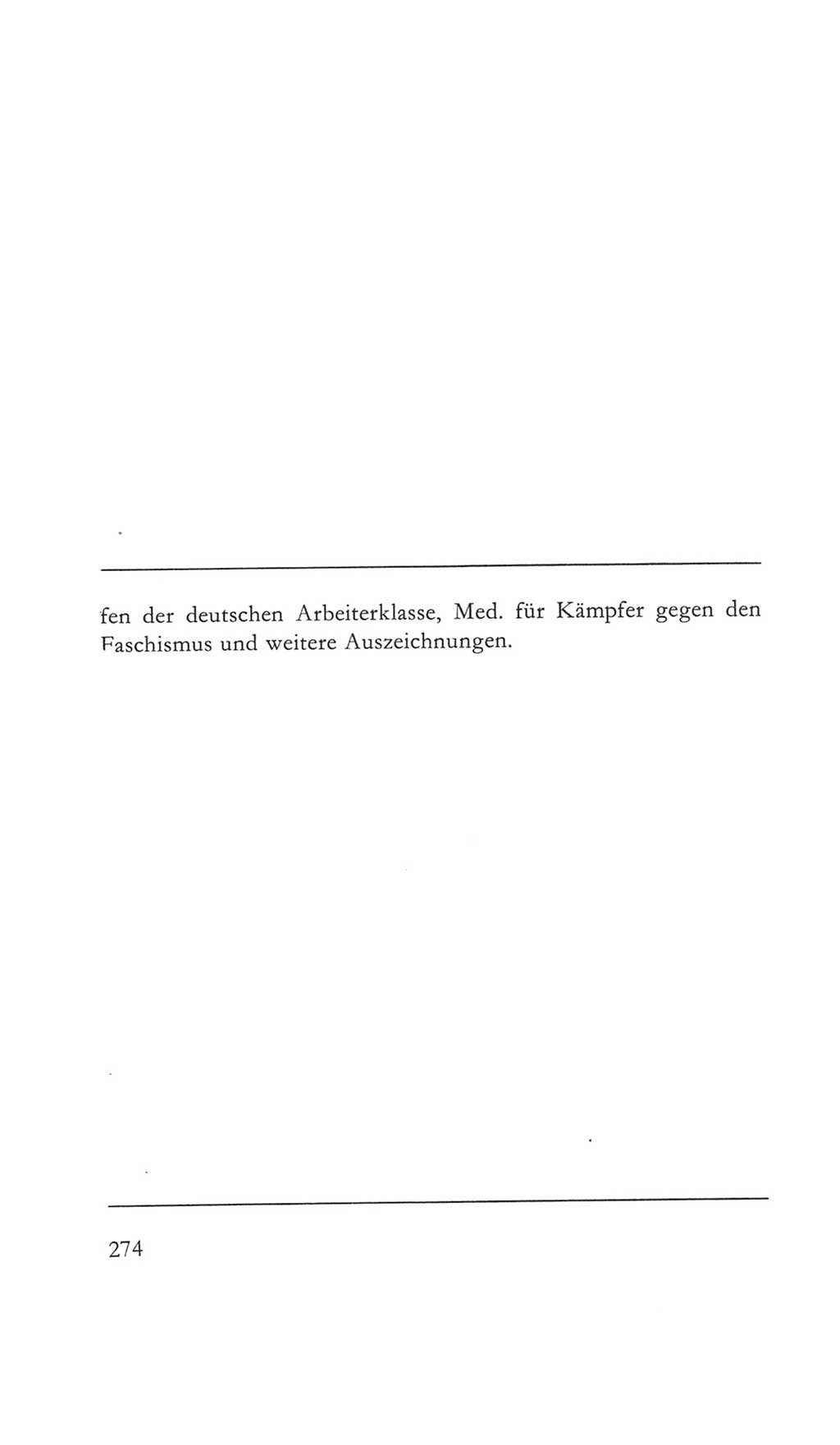 Volkskammer (VK) der Deutschen Demokratischen Republik (DDR) 5. Wahlperiode 1967-1971, Seite 274 (VK. DDR 5. WP. 1967-1971, S. 274)