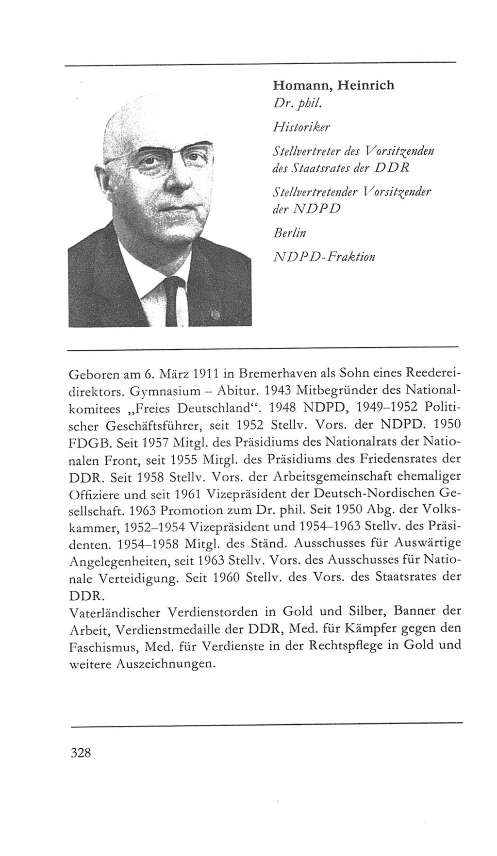 Volkskammer (VK) der Deutschen Demokratischen Republik (DDR) 5. Wahlperiode 1967-1971, Seite 328 (VK. DDR 5. WP. 1967-1971, S. 328)