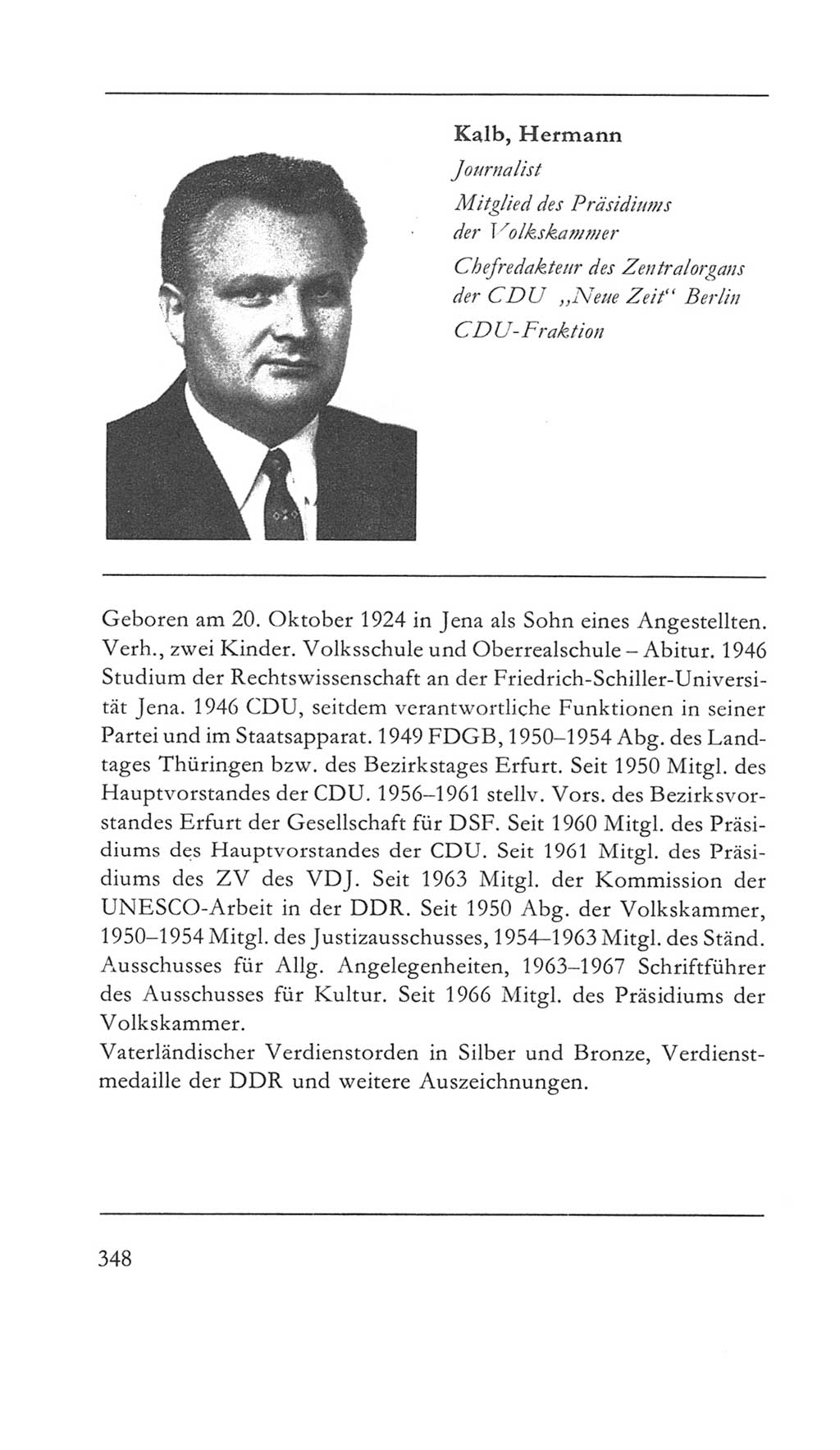 Volkskammer (VK) der Deutschen Demokratischen Republik (DDR) 5. Wahlperiode 1967-1971, Seite 348 (VK. DDR 5. WP. 1967-1971, S. 348)