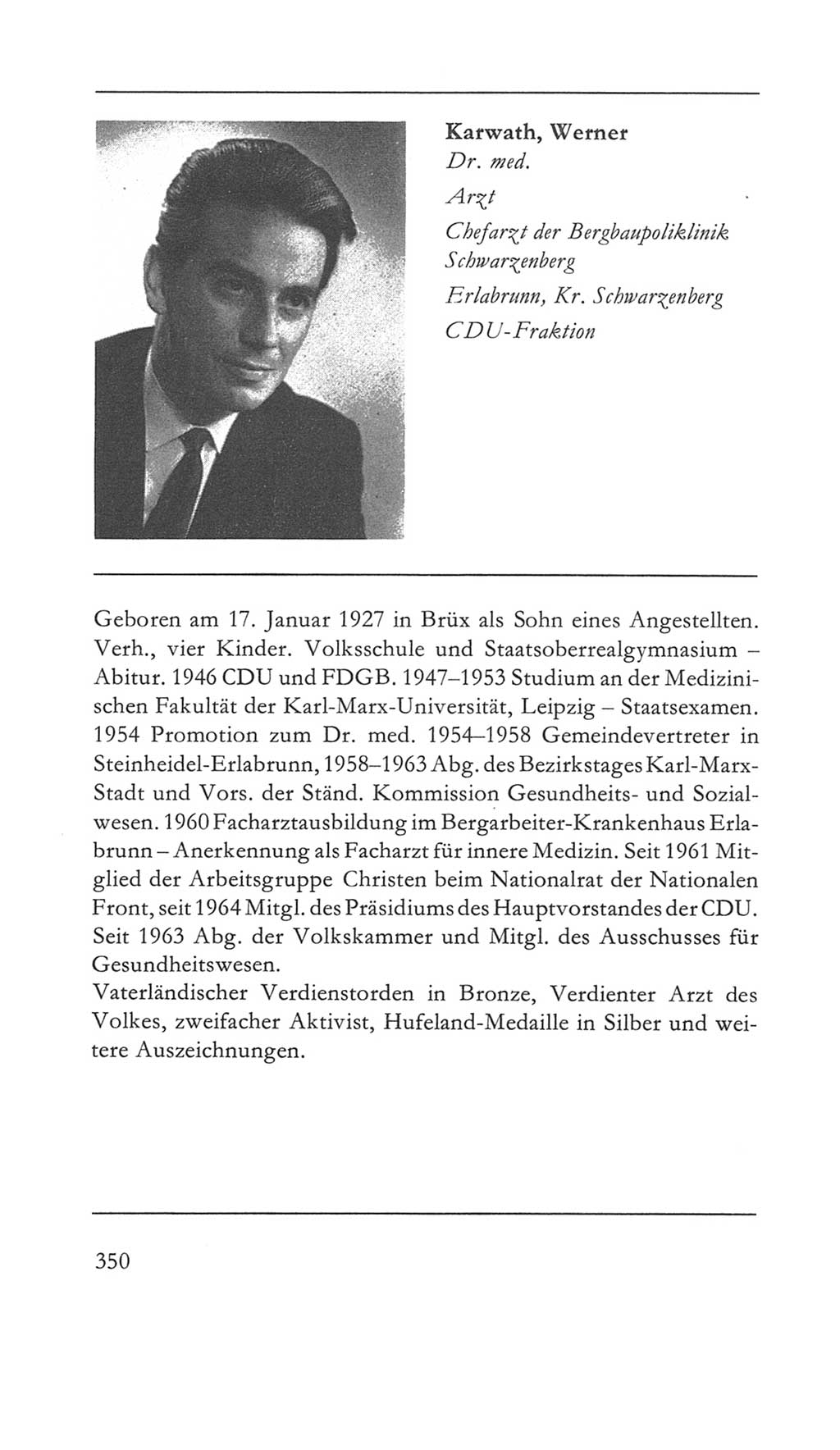 Volkskammer (VK) der Deutschen Demokratischen Republik (DDR) 5. Wahlperiode 1967-1971, Seite 350 (VK. DDR 5. WP. 1967-1971, S. 350)