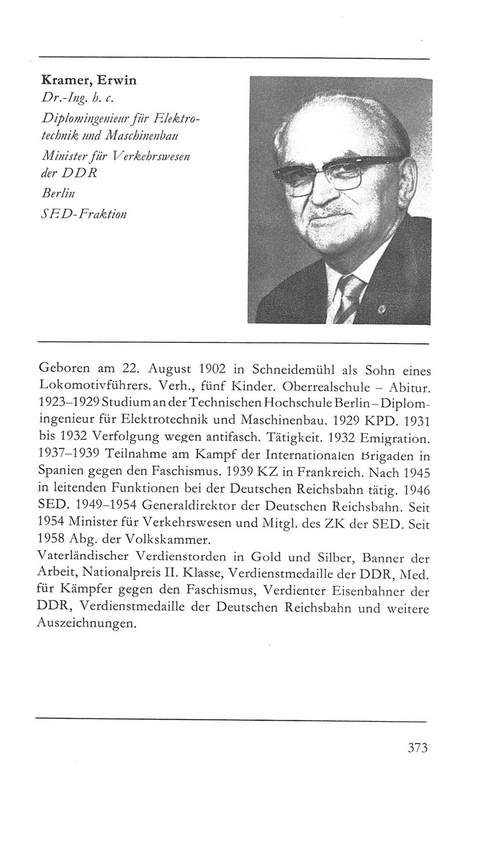 Volkskammer (VK) der Deutschen Demokratischen Republik (DDR) 5. Wahlperiode 1967-1971, Seite 373 (VK. DDR 5. WP. 1967-1971, S. 373)