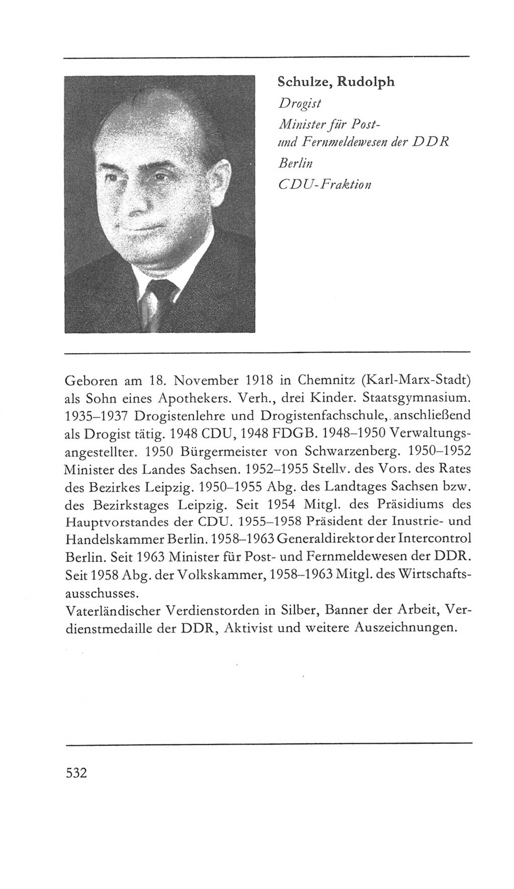Volkskammer (VK) der Deutschen Demokratischen Republik (DDR) 5. Wahlperiode 1967-1971, Seite 532 (VK. DDR 5. WP. 1967-1971, S. 532)