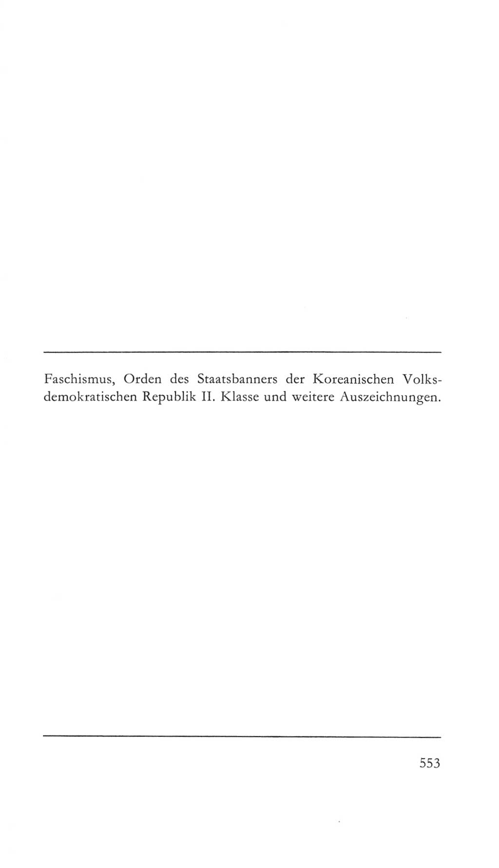 Volkskammer (VK) der Deutschen Demokratischen Republik (DDR) 5. Wahlperiode 1967-1971, Seite 553 (VK. DDR 5. WP. 1967-1971, S. 553)