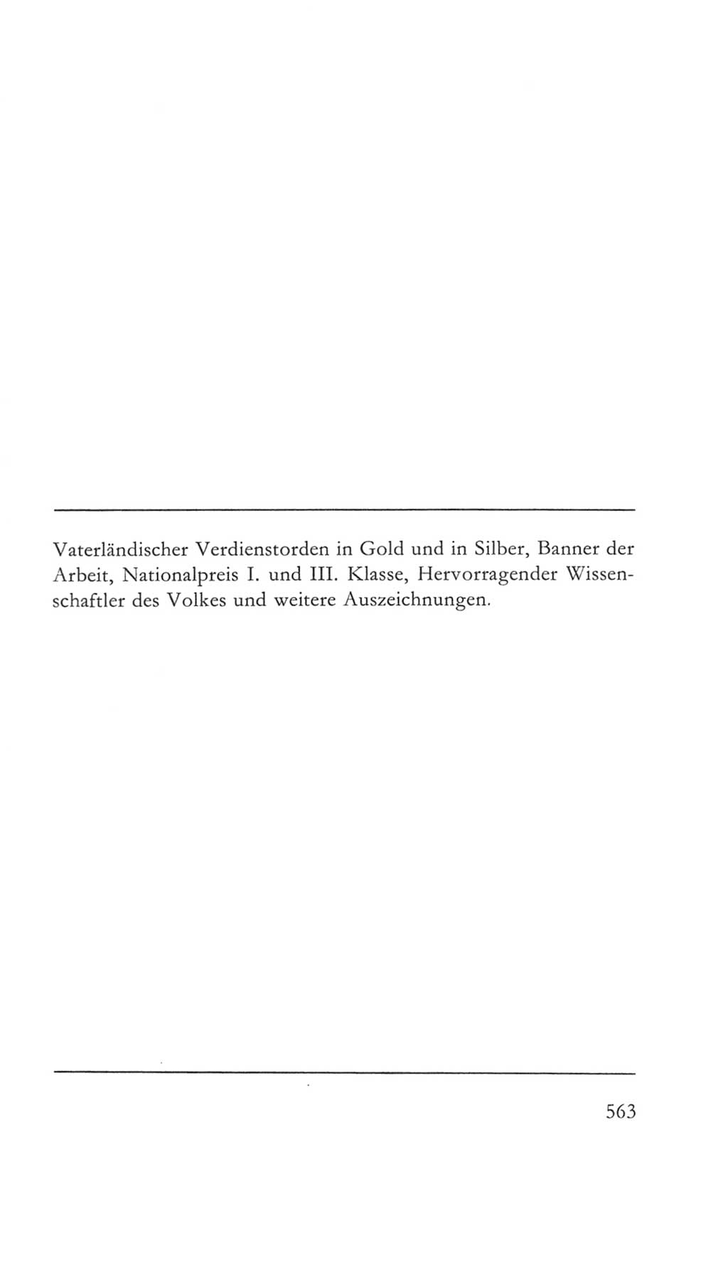Volkskammer (VK) der Deutschen Demokratischen Republik (DDR) 5. Wahlperiode 1967-1971, Seite 563 (VK. DDR 5. WP. 1967-1971, S. 563)