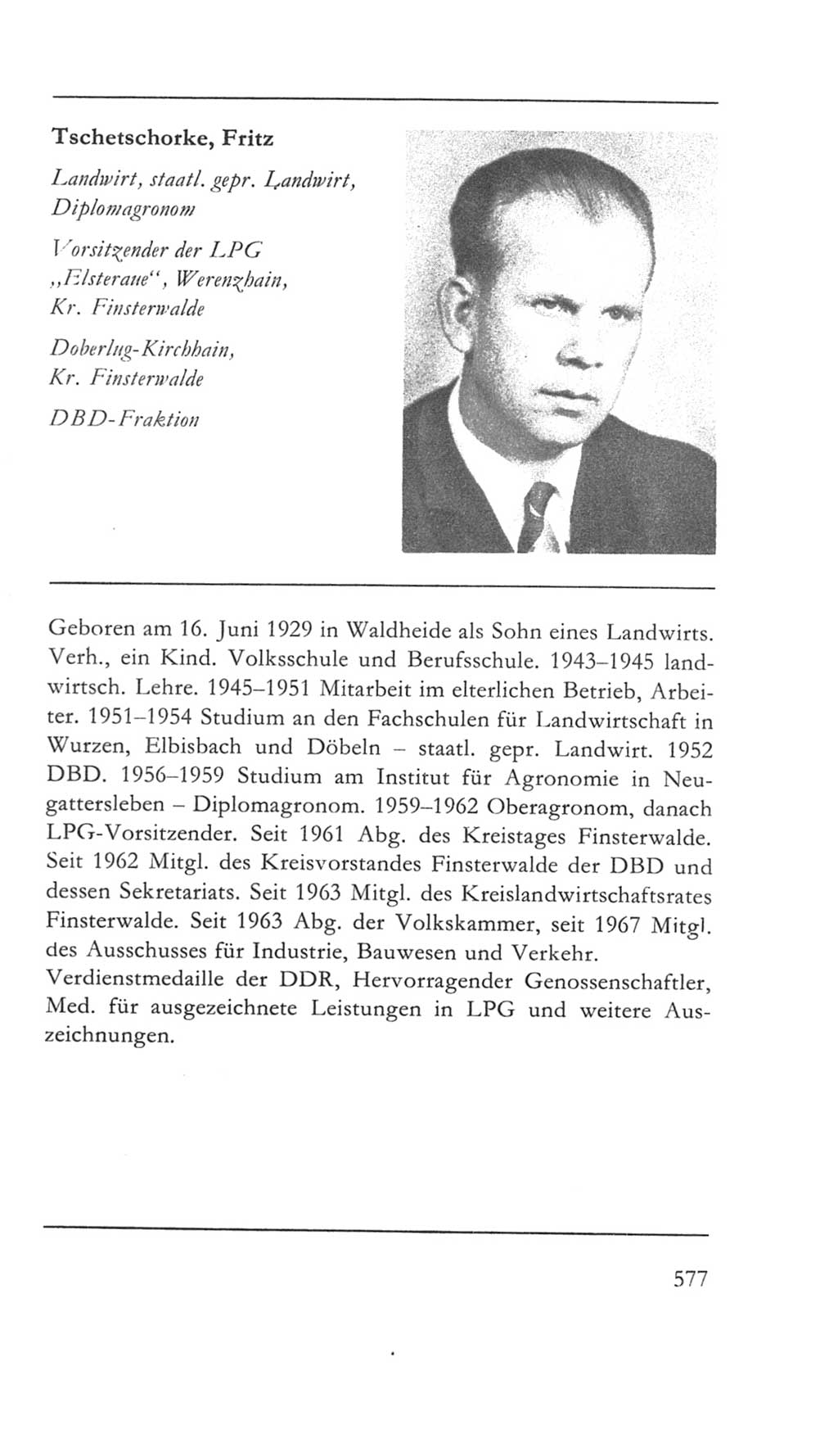 Volkskammer (VK) der Deutschen Demokratischen Republik (DDR) 5. Wahlperiode 1967-1971, Seite 577 (VK. DDR 5. WP. 1967-1971, S. 577)