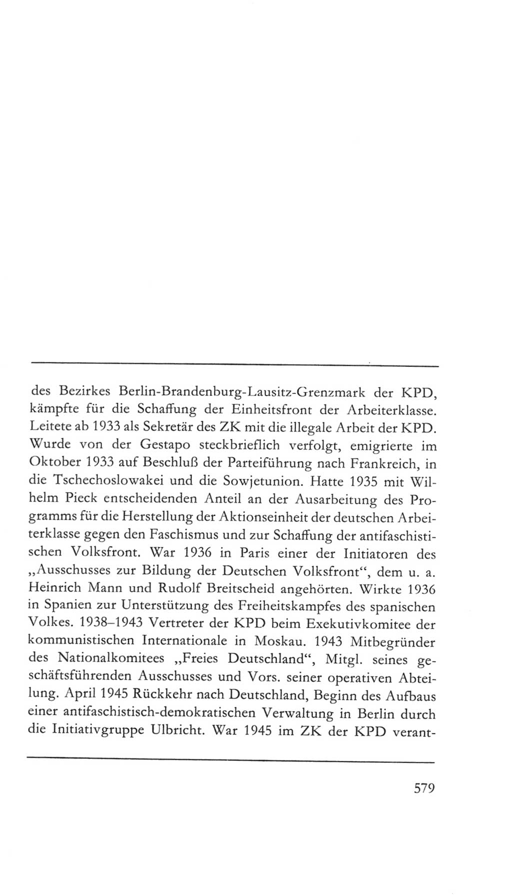 Volkskammer (VK) der Deutschen Demokratischen Republik (DDR) 5. Wahlperiode 1967-1971, Seite 579 (VK. DDR 5. WP. 1967-1971, S. 579)