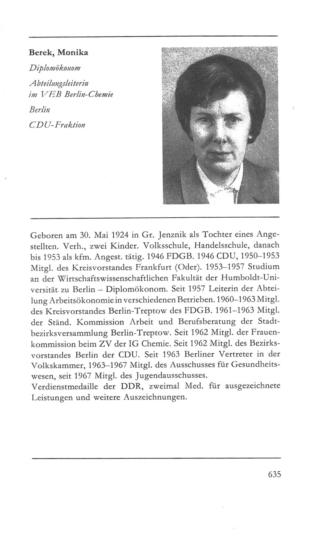 Volkskammer (VK) der Deutschen Demokratischen Republik (DDR) 5. Wahlperiode 1967-1971, Seite 635 (VK. DDR 5. WP. 1967-1971, S. 635)