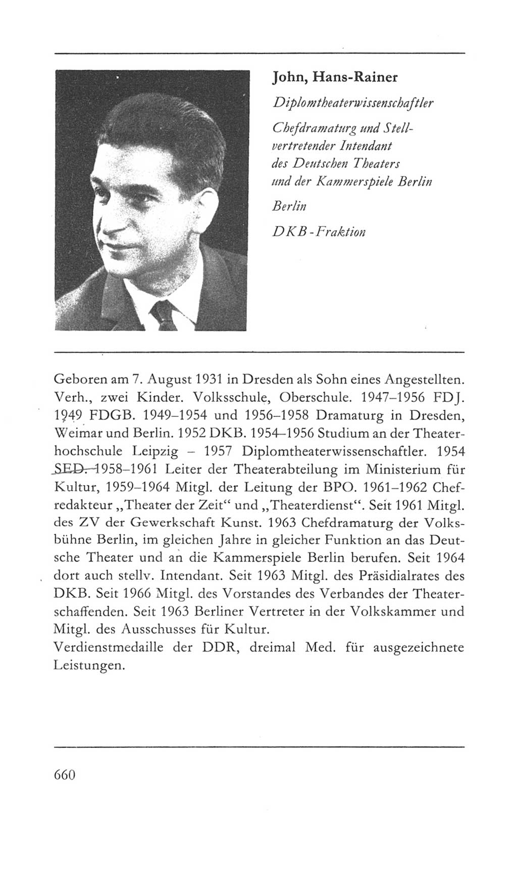 Volkskammer (VK) der Deutschen Demokratischen Republik (DDR) 5. Wahlperiode 1967-1971, Seite 660 (VK. DDR 5. WP. 1967-1971, S. 660)