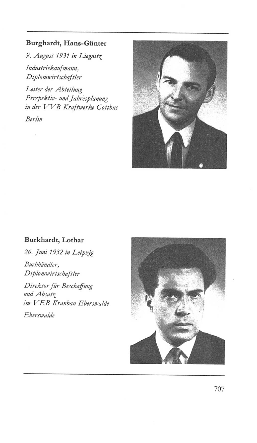 Volkskammer (VK) der Deutschen Demokratischen Republik (DDR) 5. Wahlperiode 1967-1971, Seite 707 (VK. DDR 5. WP. 1967-1971, S. 707)