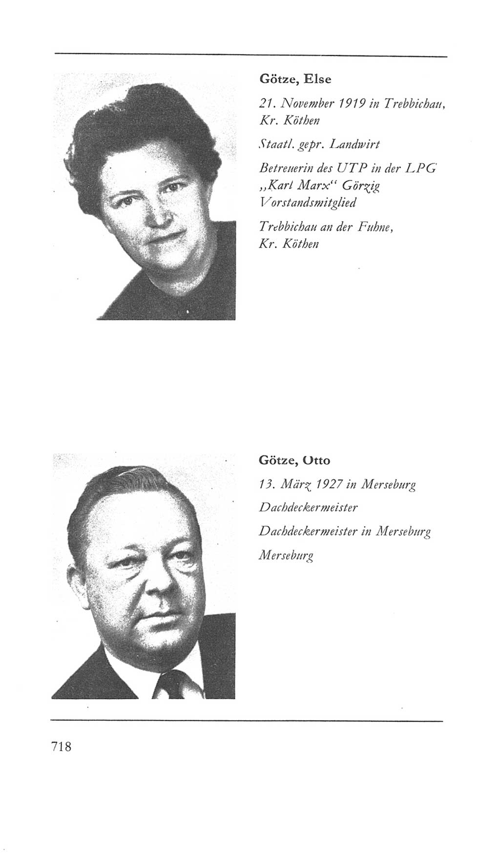 Volkskammer (VK) der Deutschen Demokratischen Republik (DDR) 5. Wahlperiode 1967-1971, Seite 718 (VK. DDR 5. WP. 1967-1971, S. 718)