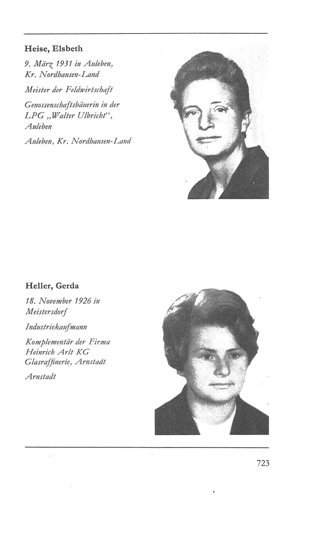Volkskammer (VK) der Deutschen Demokratischen Republik (DDR) 5. Wahlperiode 1967-1971, Seite 723 (VK. DDR 5. WP. 1967-1971, S. 723)