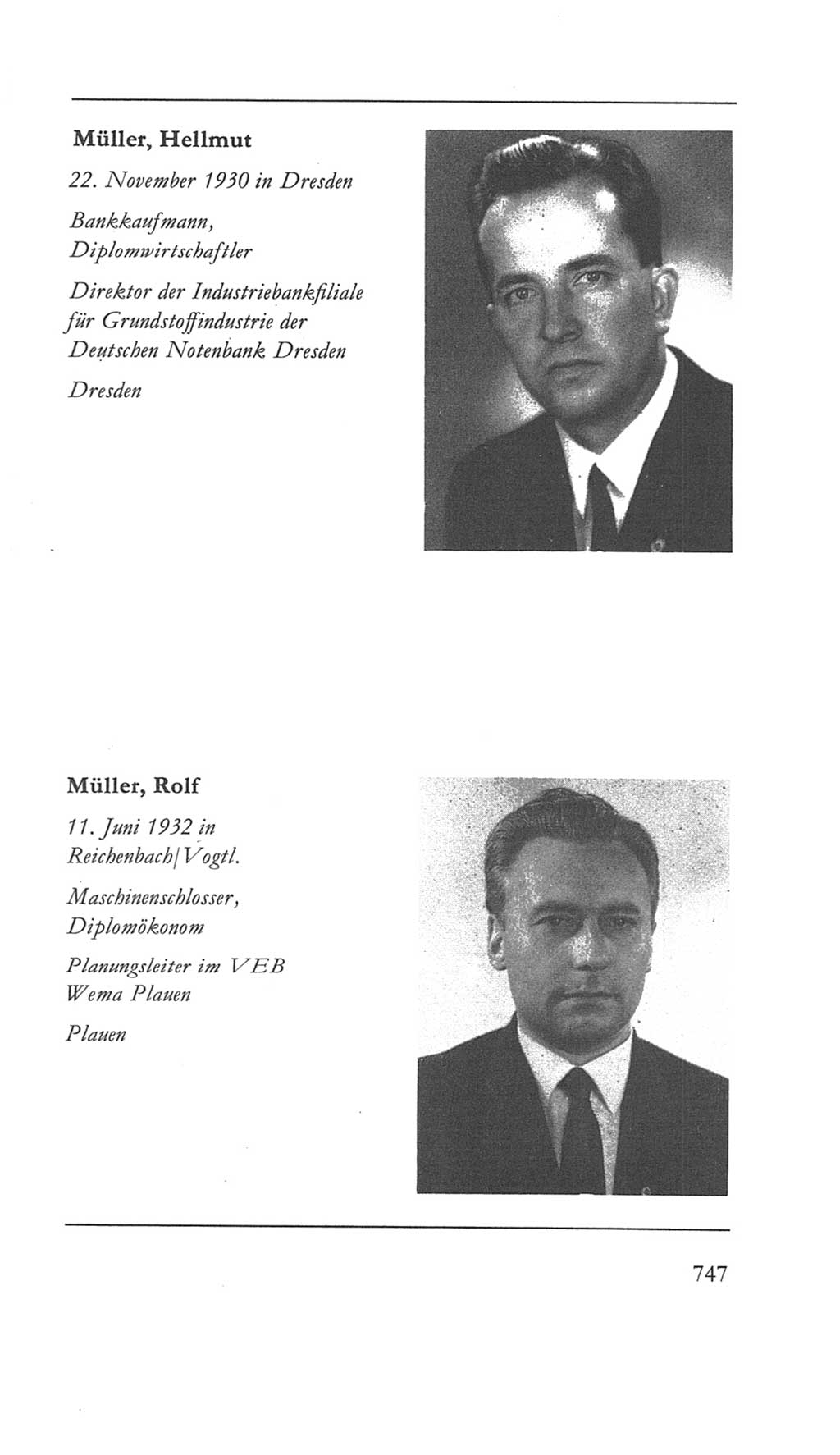 Volkskammer (VK) der Deutschen Demokratischen Republik (DDR) 5. Wahlperiode 1967-1971, Seite 747 (VK. DDR 5. WP. 1967-1971, S. 747)