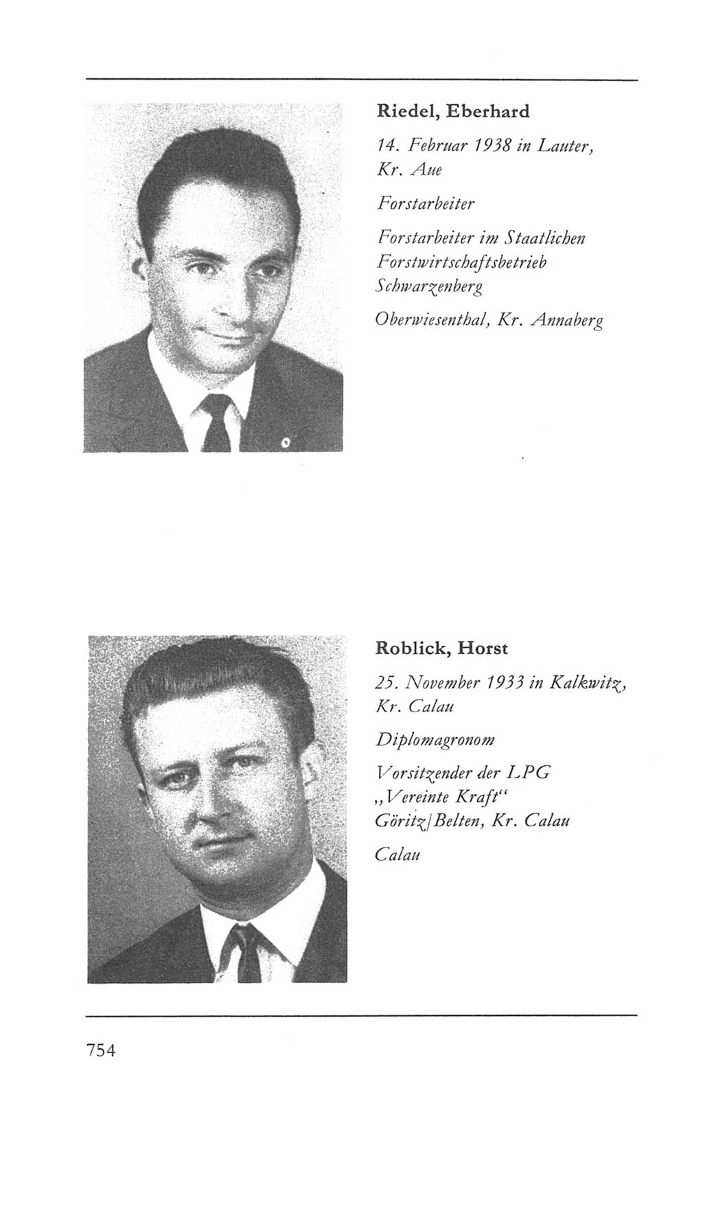 Volkskammer (VK) der Deutschen Demokratischen Republik (DDR) 5. Wahlperiode 1967-1971, Seite 754 (VK. DDR 5. WP. 1967-1971, S. 754)
