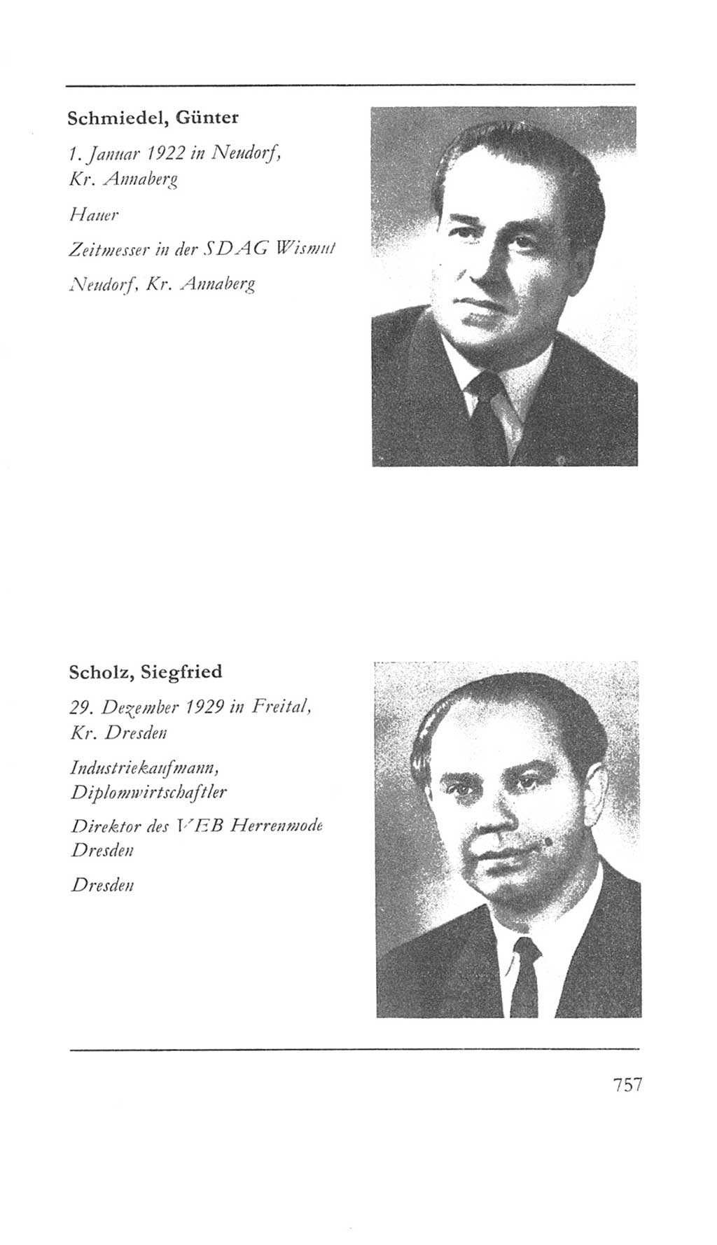 Volkskammer (VK) der Deutschen Demokratischen Republik (DDR) 5. Wahlperiode 1967-1971, Seite 757 (VK. DDR 5. WP. 1967-1971, S. 757)