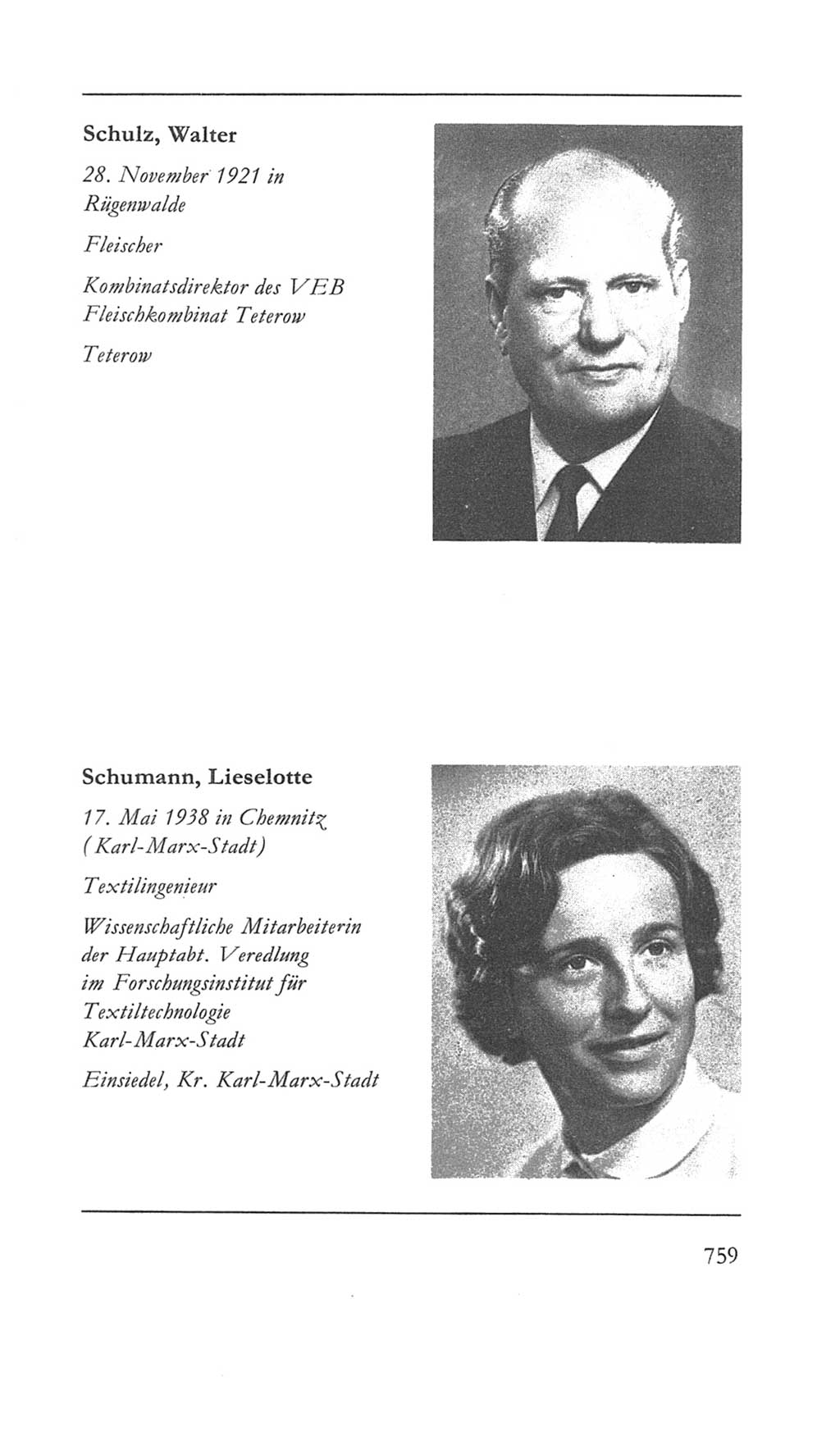 Volkskammer (VK) der Deutschen Demokratischen Republik (DDR) 5. Wahlperiode 1967-1971, Seite 759 (VK. DDR 5. WP. 1967-1971, S. 759)