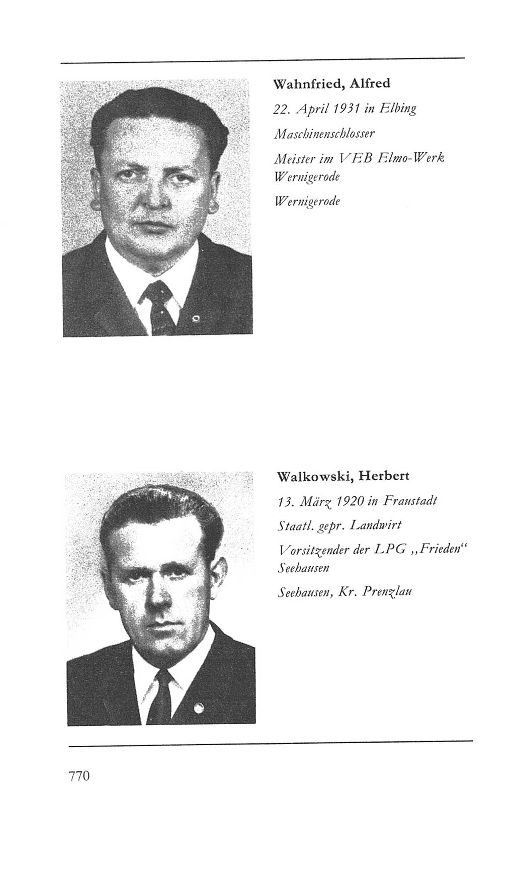 Volkskammer (VK) der Deutschen Demokratischen Republik (DDR) 5. Wahlperiode 1967-1971, Seite 770 (VK. DDR 5. WP. 1967-1971, S. 770)