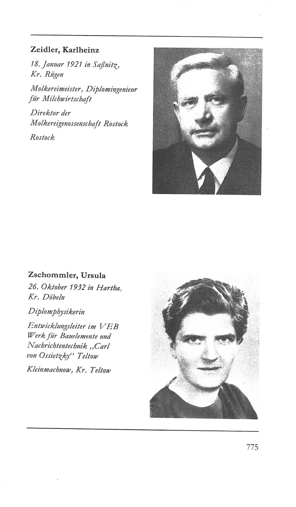 Volkskammer (VK) der Deutschen Demokratischen Republik (DDR) 5. Wahlperiode 1967-1971, Seite 775 (VK. DDR 5. WP. 1967-1971, S. 775)