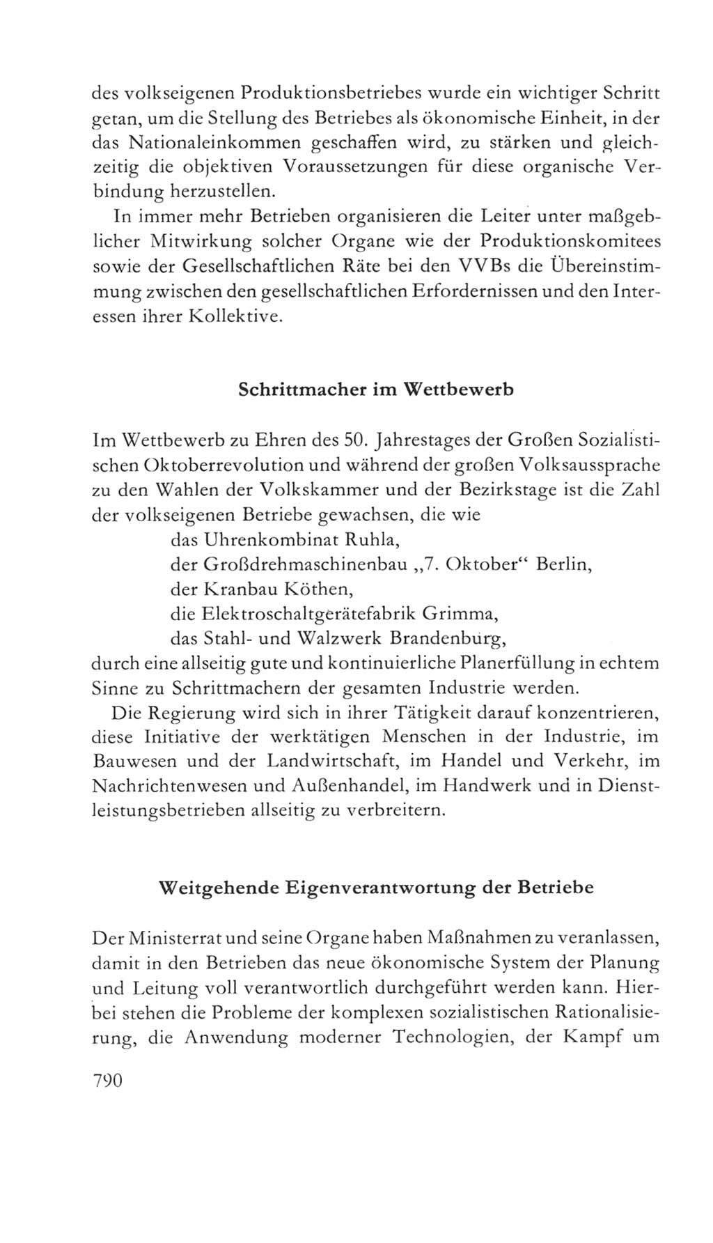 Volkskammer (VK) der Deutschen Demokratischen Republik (DDR) 5. Wahlperiode 1967-1971, Seite 790 (VK. DDR 5. WP. 1967-1971, S. 790)