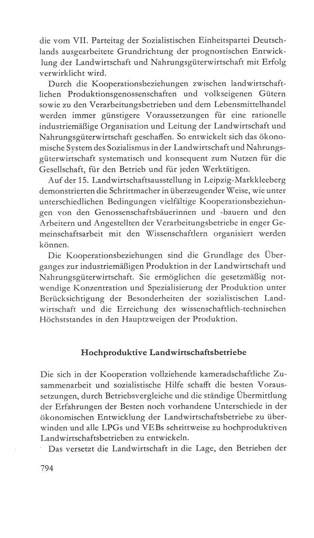 Volkskammer (VK) der Deutschen Demokratischen Republik (DDR) 5. Wahlperiode 1967-1971, Seite 794 (VK. DDR 5. WP. 1967-1971, S. 794)