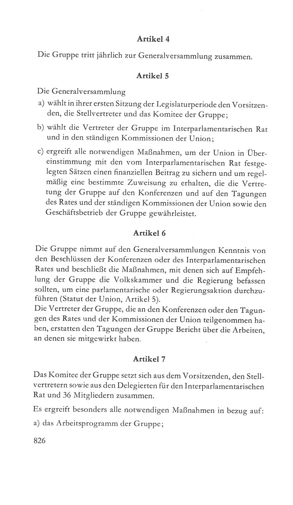 Volkskammer (VK) der Deutschen Demokratischen Republik (DDR) 5. Wahlperiode 1967-1971, Seite 826 (VK. DDR 5. WP. 1967-1971, S. 826)