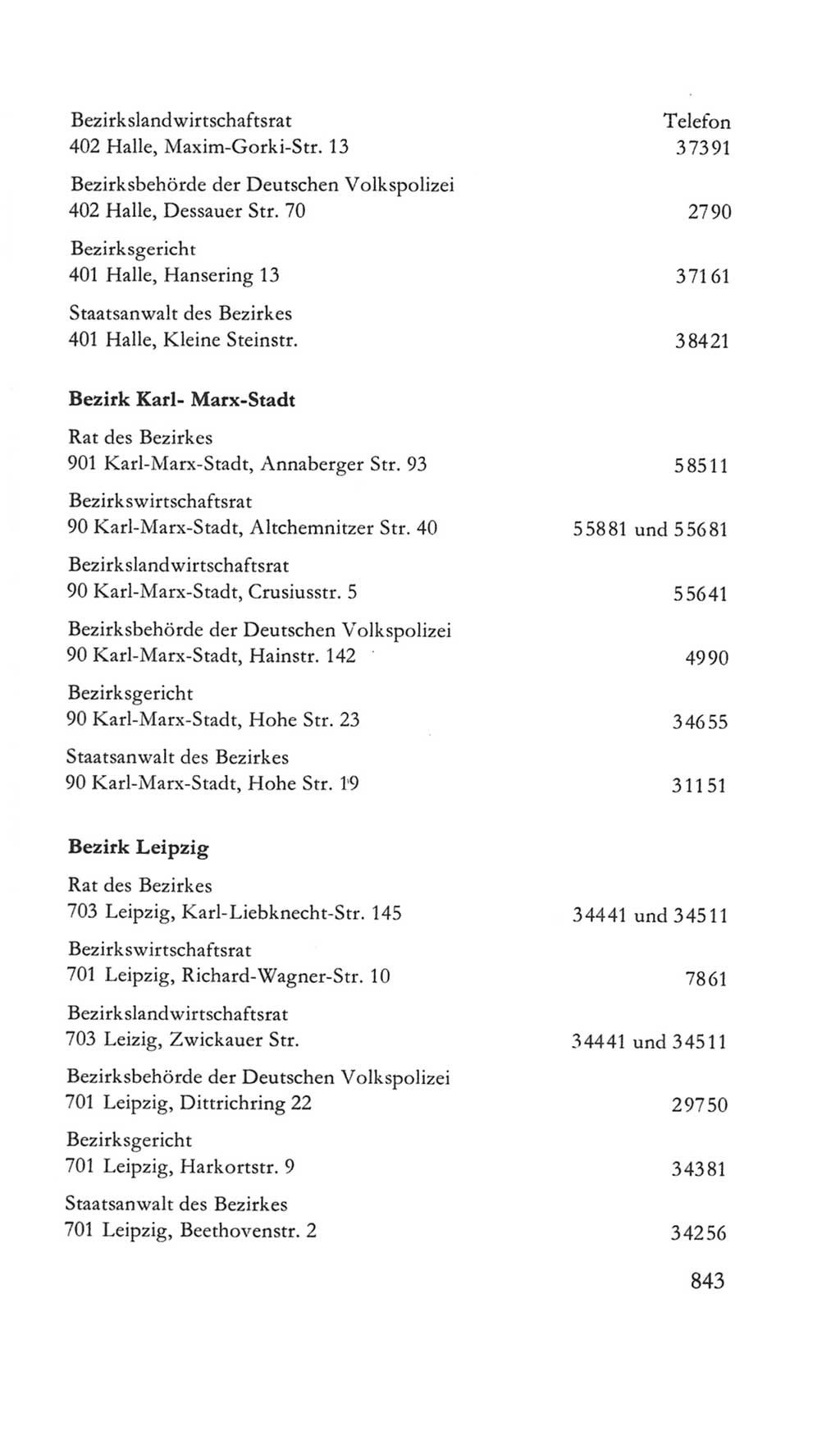 Volkskammer (VK) der Deutschen Demokratischen Republik (DDR) 5. Wahlperiode 1967-1971, Seite 843 (VK. DDR 5. WP. 1967-1971, S. 843)