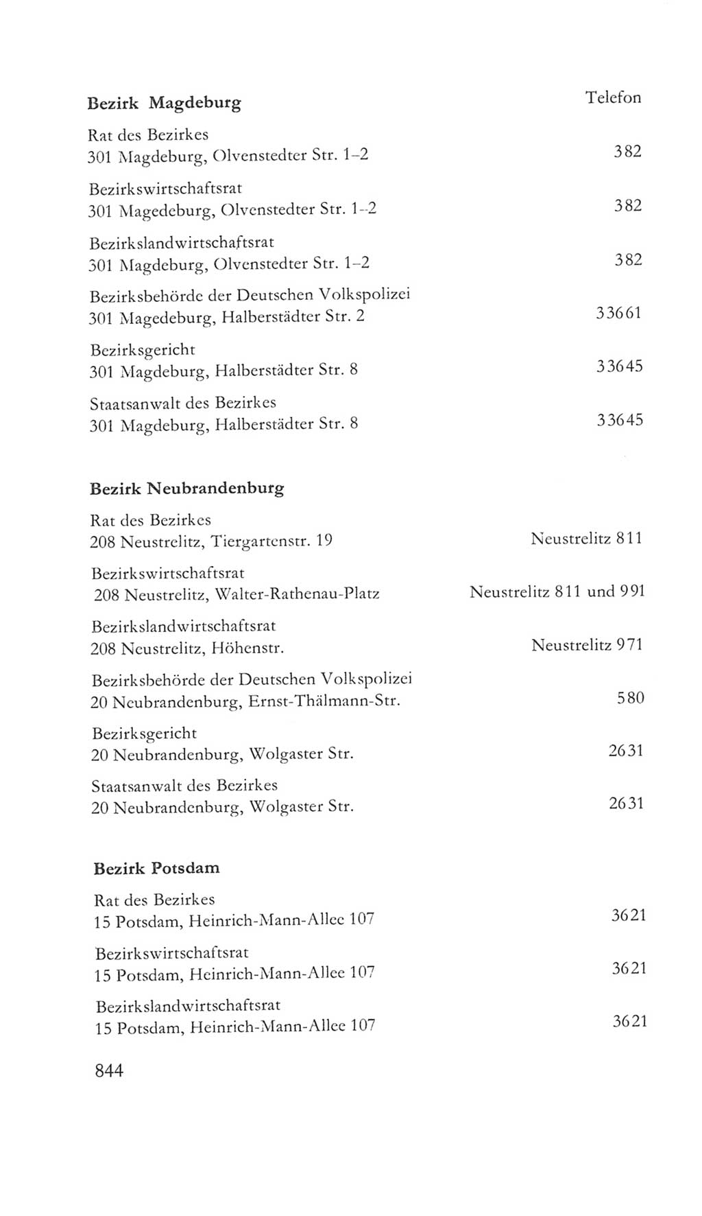 Volkskammer (VK) der Deutschen Demokratischen Republik (DDR) 5. Wahlperiode 1967-1971, Seite 844 (VK. DDR 5. WP. 1967-1971, S. 844)