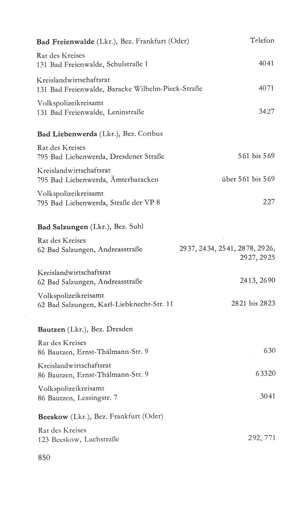 Volkskammer (VK) der Deutschen Demokratischen Republik (DDR) 5. Wahlperiode 1967-1971, Seite 850 (VK. DDR 5. WP. 1967-1971, S. 850)