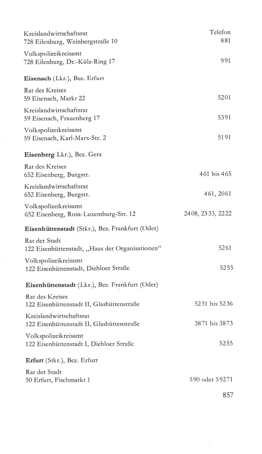 Volkskammer (VK) der Deutschen Demokratischen Republik (DDR) 5. Wahlperiode 1967-1971, Seite 857 (VK. DDR 5. WP. 1967-1971, S. 857)