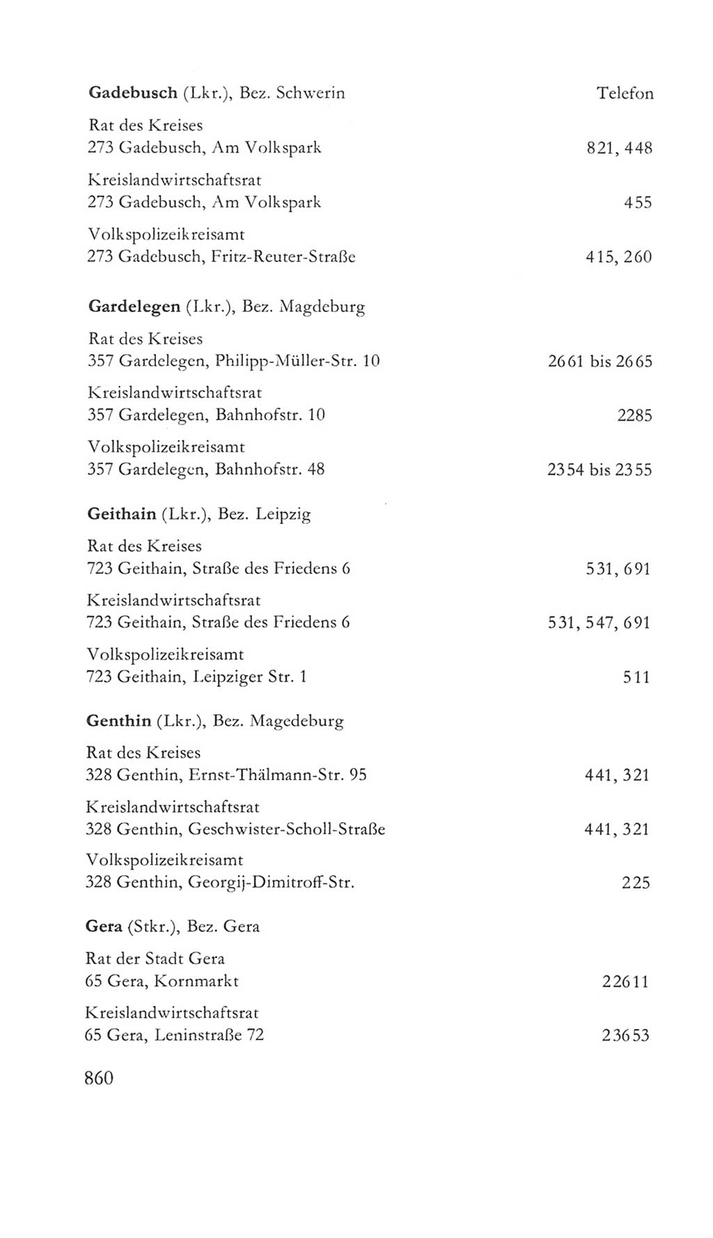 Volkskammer (VK) der Deutschen Demokratischen Republik (DDR) 5. Wahlperiode 1967-1971, Seite 860 (VK. DDR 5. WP. 1967-1971, S. 860)