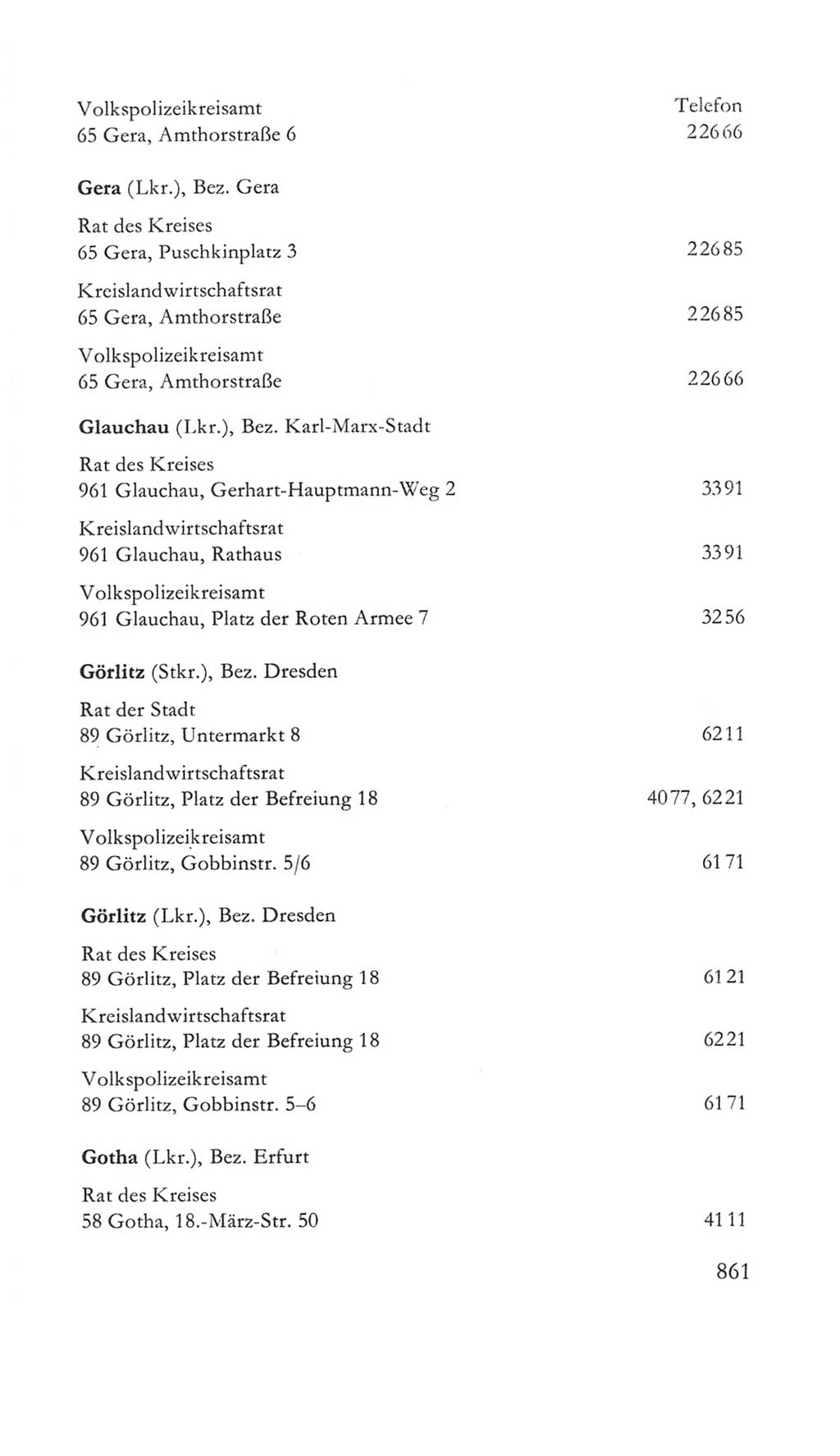 Volkskammer (VK) der Deutschen Demokratischen Republik (DDR) 5. Wahlperiode 1967-1971, Seite 861 (VK. DDR 5. WP. 1967-1971, S. 861)