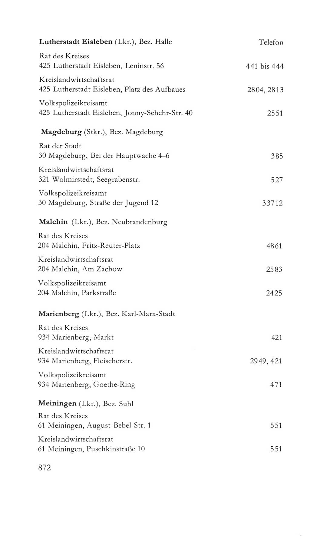Volkskammer (VK) der Deutschen Demokratischen Republik (DDR) 5. Wahlperiode 1967-1971, Seite 872 (VK. DDR 5. WP. 1967-1971, S. 872)