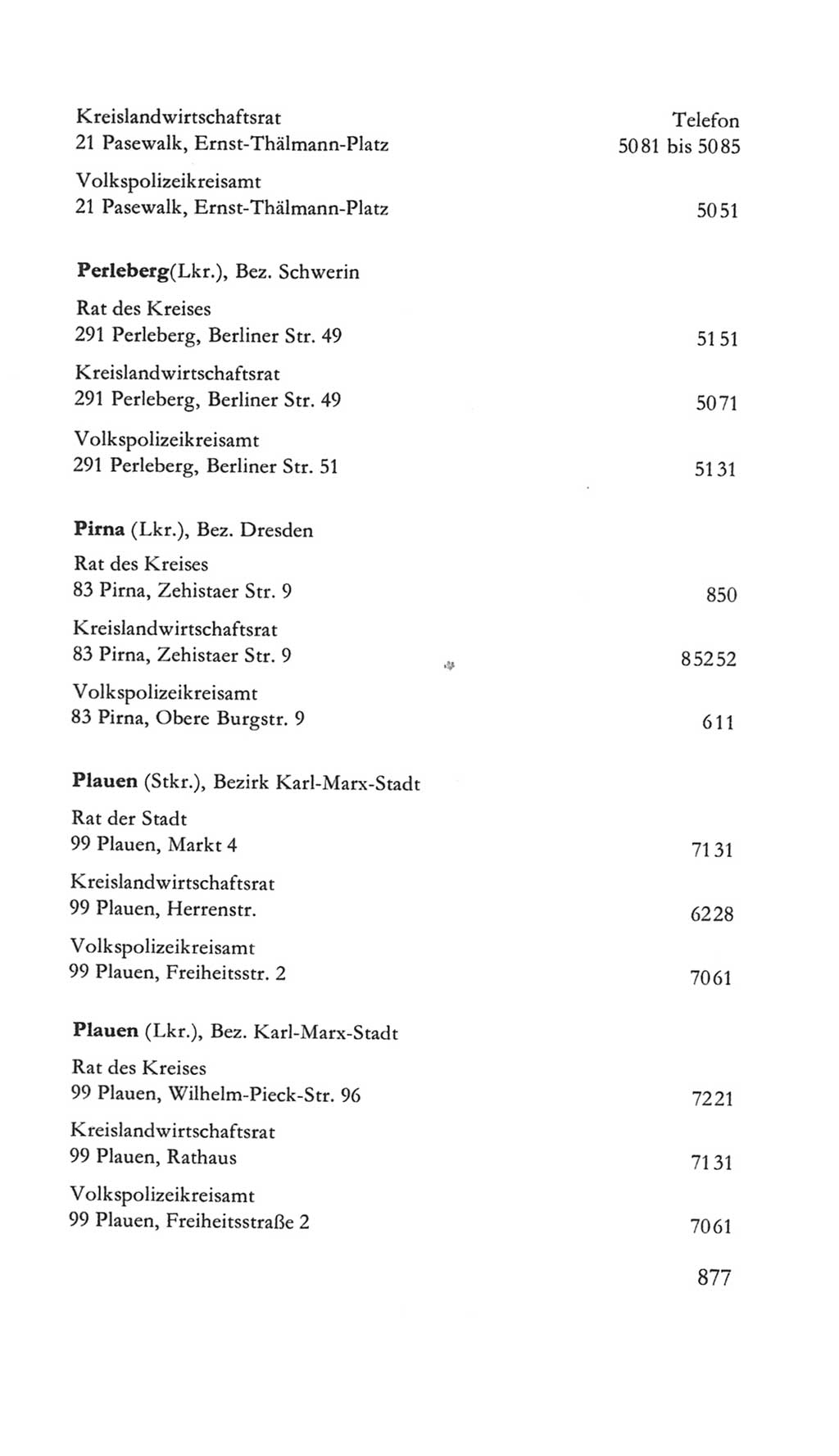 Volkskammer (VK) der Deutschen Demokratischen Republik (DDR) 5. Wahlperiode 1967-1971, Seite 877 (VK. DDR 5. WP. 1967-1971, S. 877)