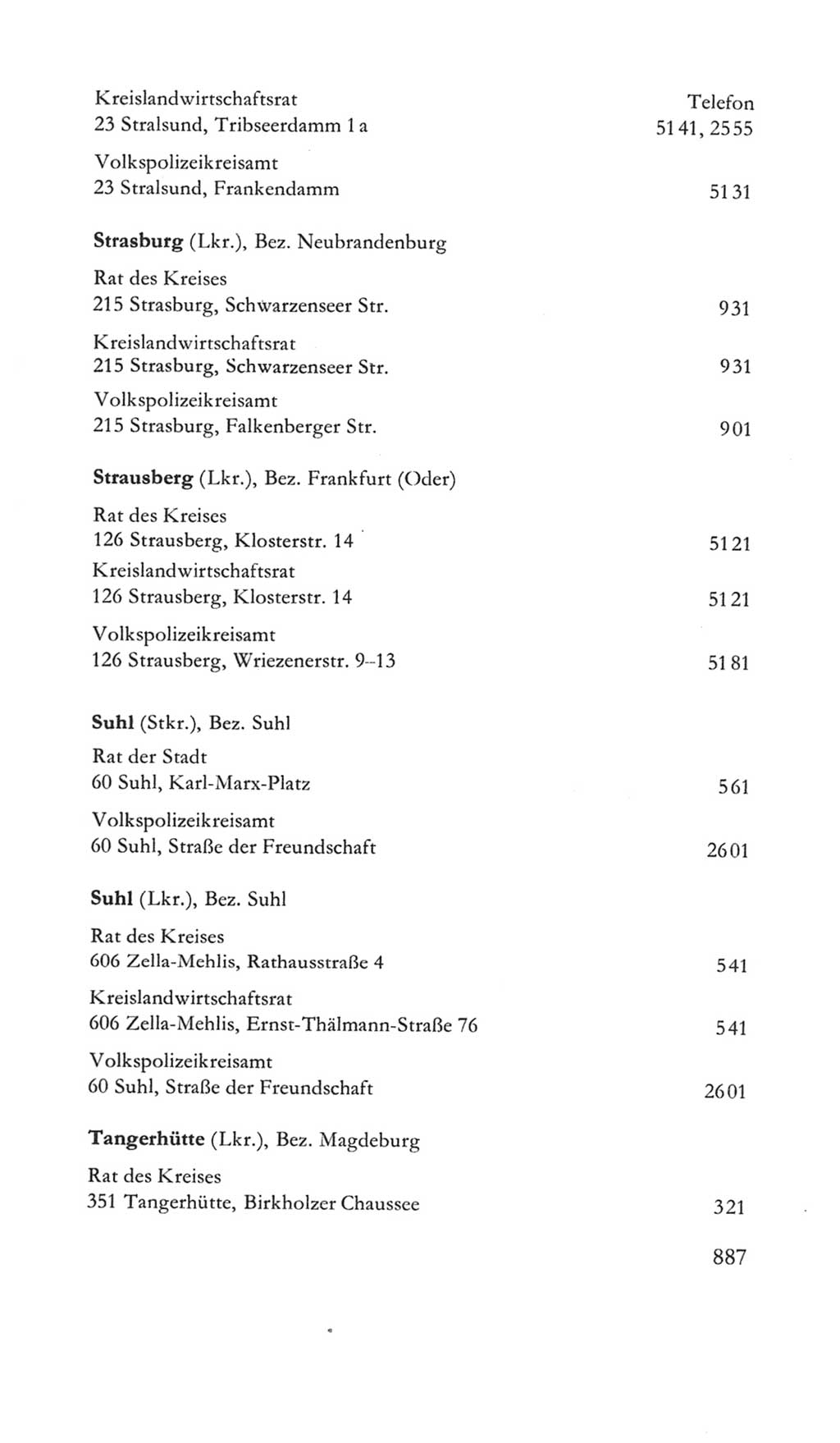 Volkskammer (VK) der Deutschen Demokratischen Republik (DDR) 5. Wahlperiode 1967-1971, Seite 887 (VK. DDR 5. WP. 1967-1971, S. 887)