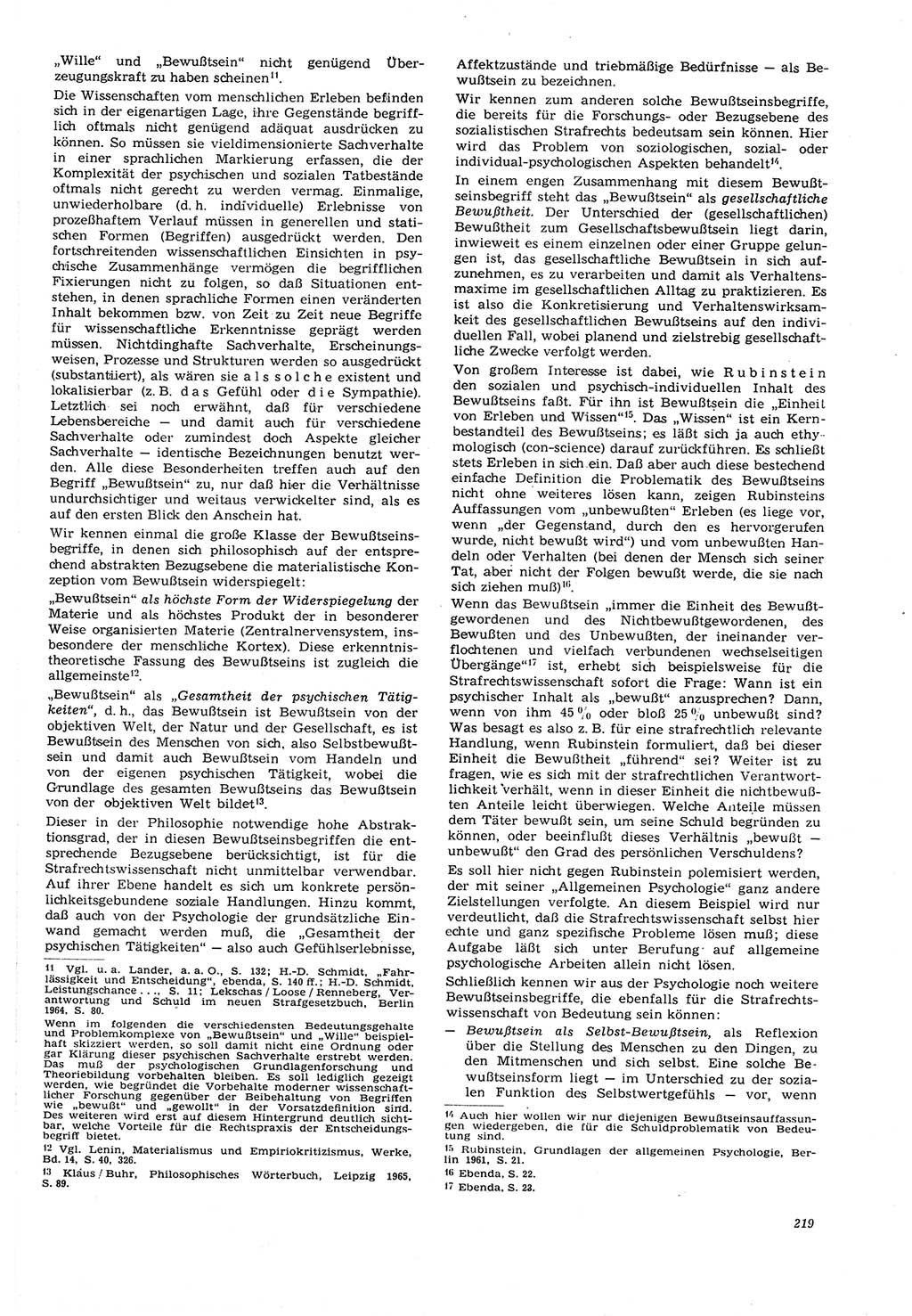 Neue Justiz (NJ), Zeitschrift für Recht und Rechtswissenschaft [Deutsche Demokratische Republik (DDR)], 21. Jahrgang 1967, Seite 219 (NJ DDR 1967, S. 219)