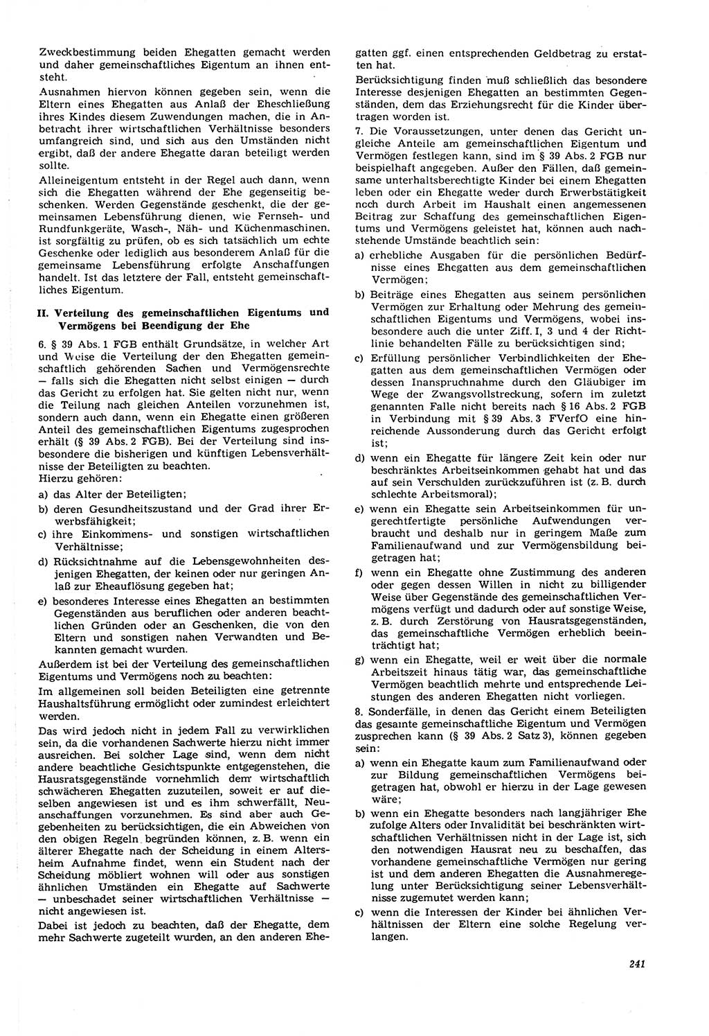 Neue Justiz (NJ), Zeitschrift für Recht und Rechtswissenschaft [Deutsche Demokratische Republik (DDR)], 21. Jahrgang 1967, Seite 241 (NJ DDR 1967, S. 241)
