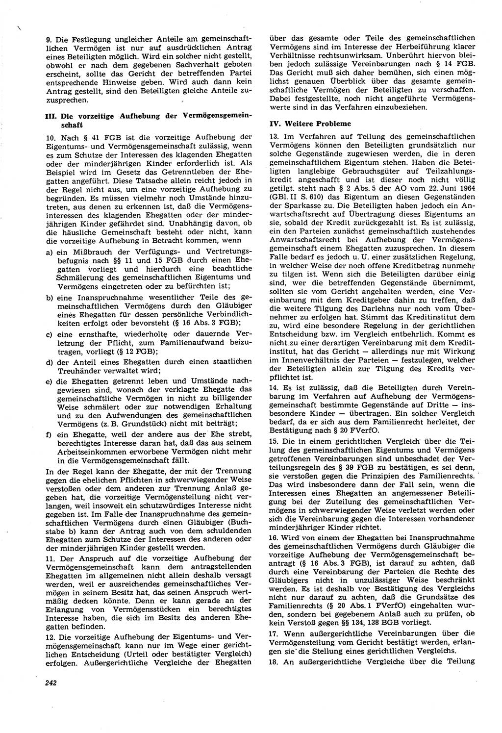 Neue Justiz (NJ), Zeitschrift für Recht und Rechtswissenschaft [Deutsche Demokratische Republik (DDR)], 21. Jahrgang 1967, Seite 242 (NJ DDR 1967, S. 242)