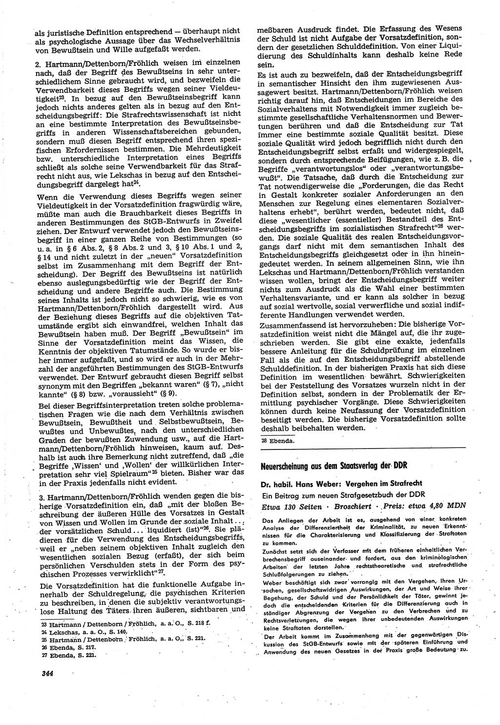 Neue Justiz (NJ), Zeitschrift für Recht und Rechtswissenschaft [Deutsche Demokratische Republik (DDR)], 21. Jahrgang 1967, Seite 344 (NJ DDR 1967, S. 344)