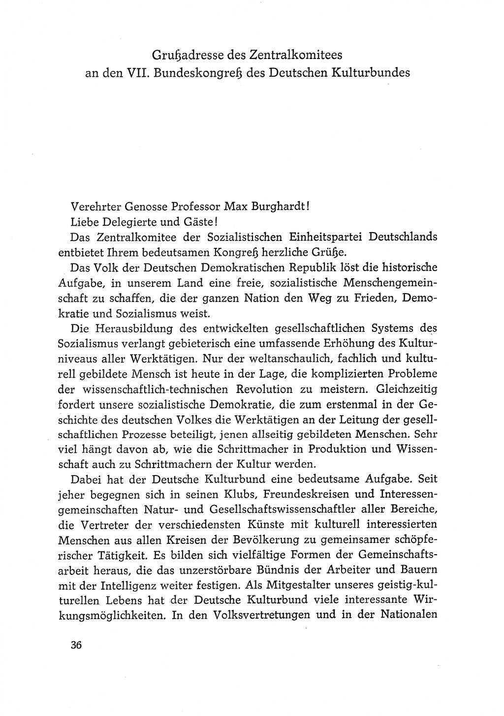 Dokumente der Sozialistischen Einheitspartei Deutschlands (SED) [Deutsche Demokratische Republik (DDR)] 1968-1969, Seite 36 (Dok. SED DDR 1968-1969, S. 36)