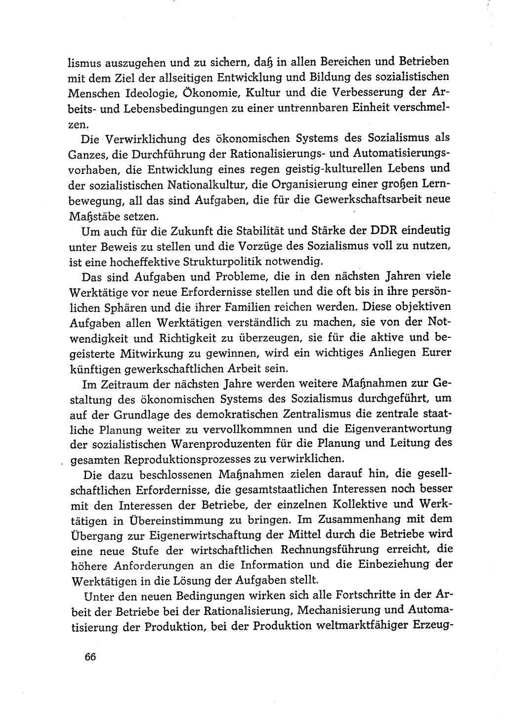Dokumente der Sozialistischen Einheitspartei Deutschlands (SED) [Deutsche Demokratische Republik (DDR)] 1968-1969, Seite 66 (Dok. SED DDR 1968-1969, S. 66)