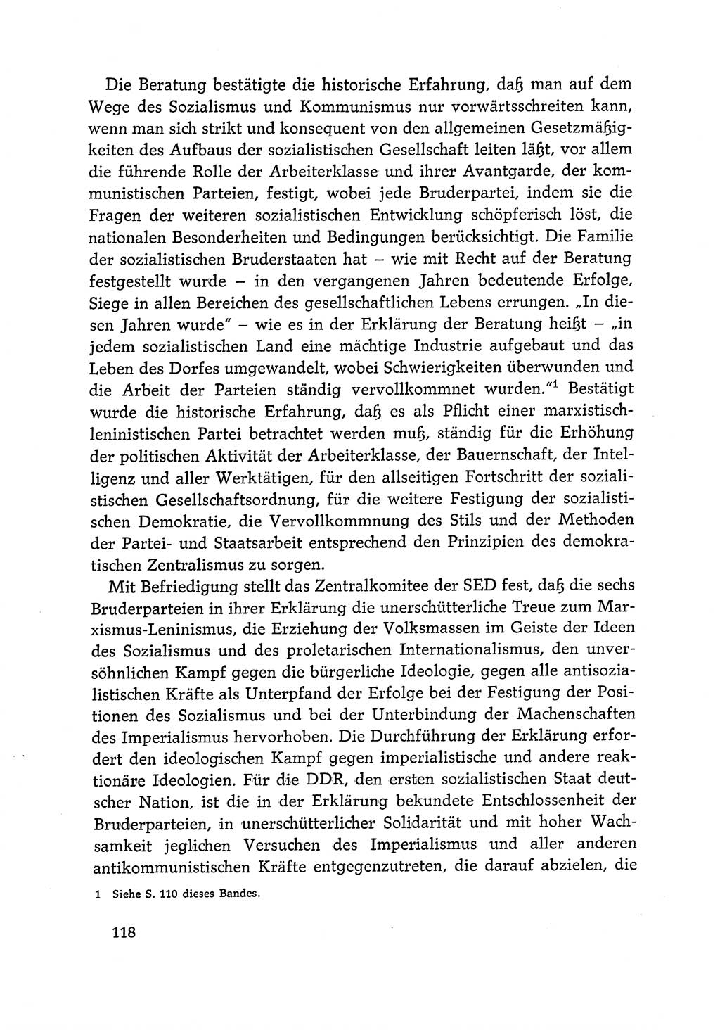 Dokumente der Sozialistischen Einheitspartei Deutschlands (SED) [Deutsche Demokratische Republik (DDR)] 1968-1969, Seite 118 (Dok. SED DDR 1968-1969, S. 118)