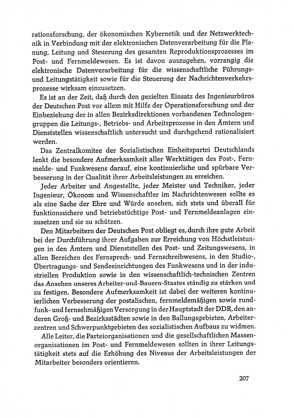 Dokumente der Sozialistischen Einheitspartei Deutschlands (SED) [Deutsche Demokratische Republik (DDR)] 1968-1969, Seite 207 (Dok. SED DDR 1968-1969, S. 207)