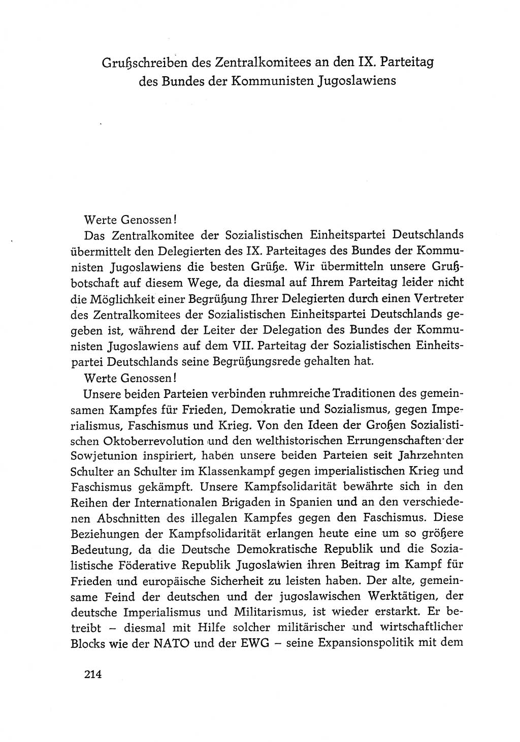 Dokumente der Sozialistischen Einheitspartei Deutschlands (SED) [Deutsche Demokratische Republik (DDR)] 1968-1969, Seite 214 (Dok. SED DDR 1968-1969, S. 214)
